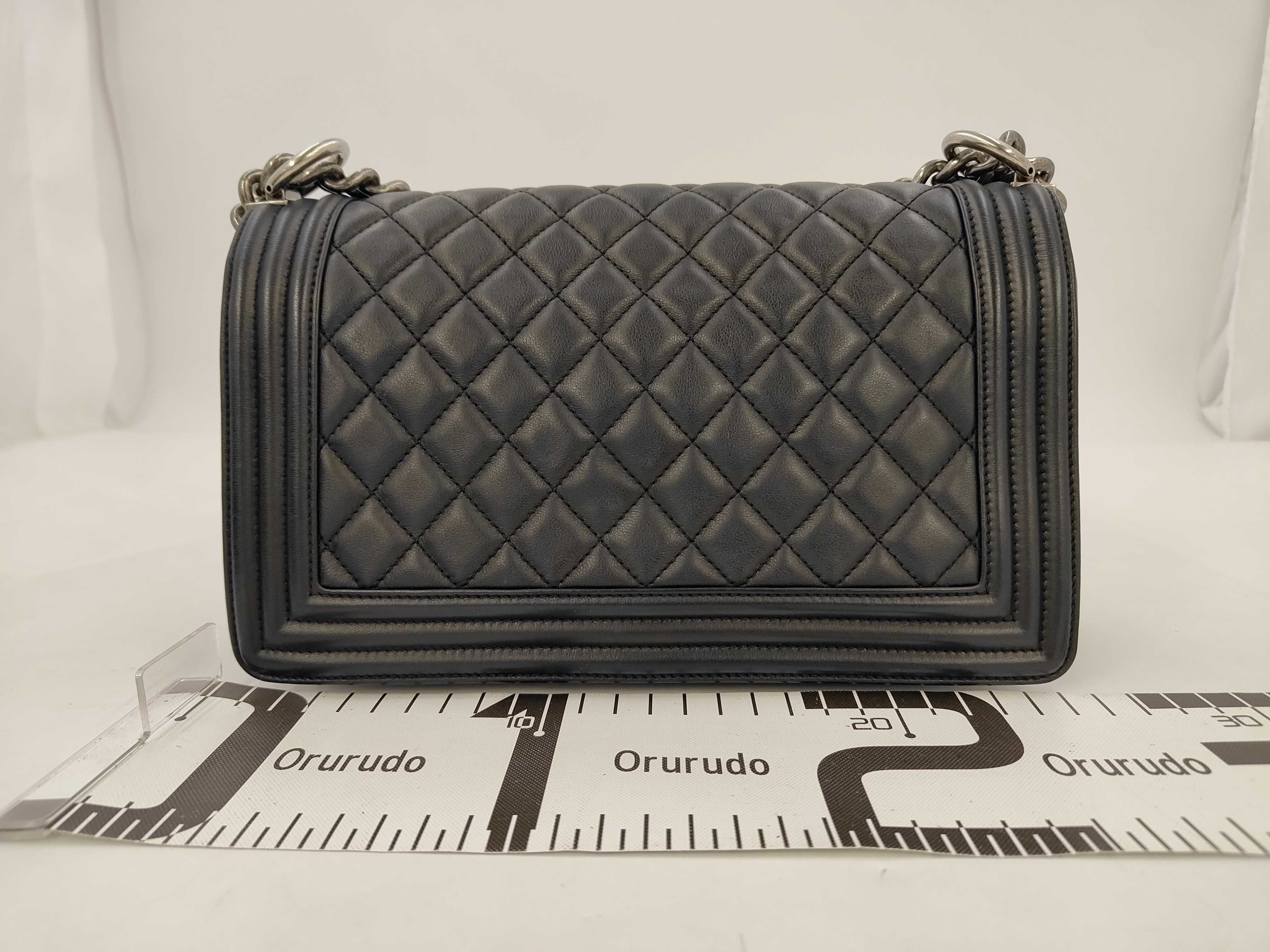 Boy Chanel Matelassé Lambskin Shoulder Bag — view 2