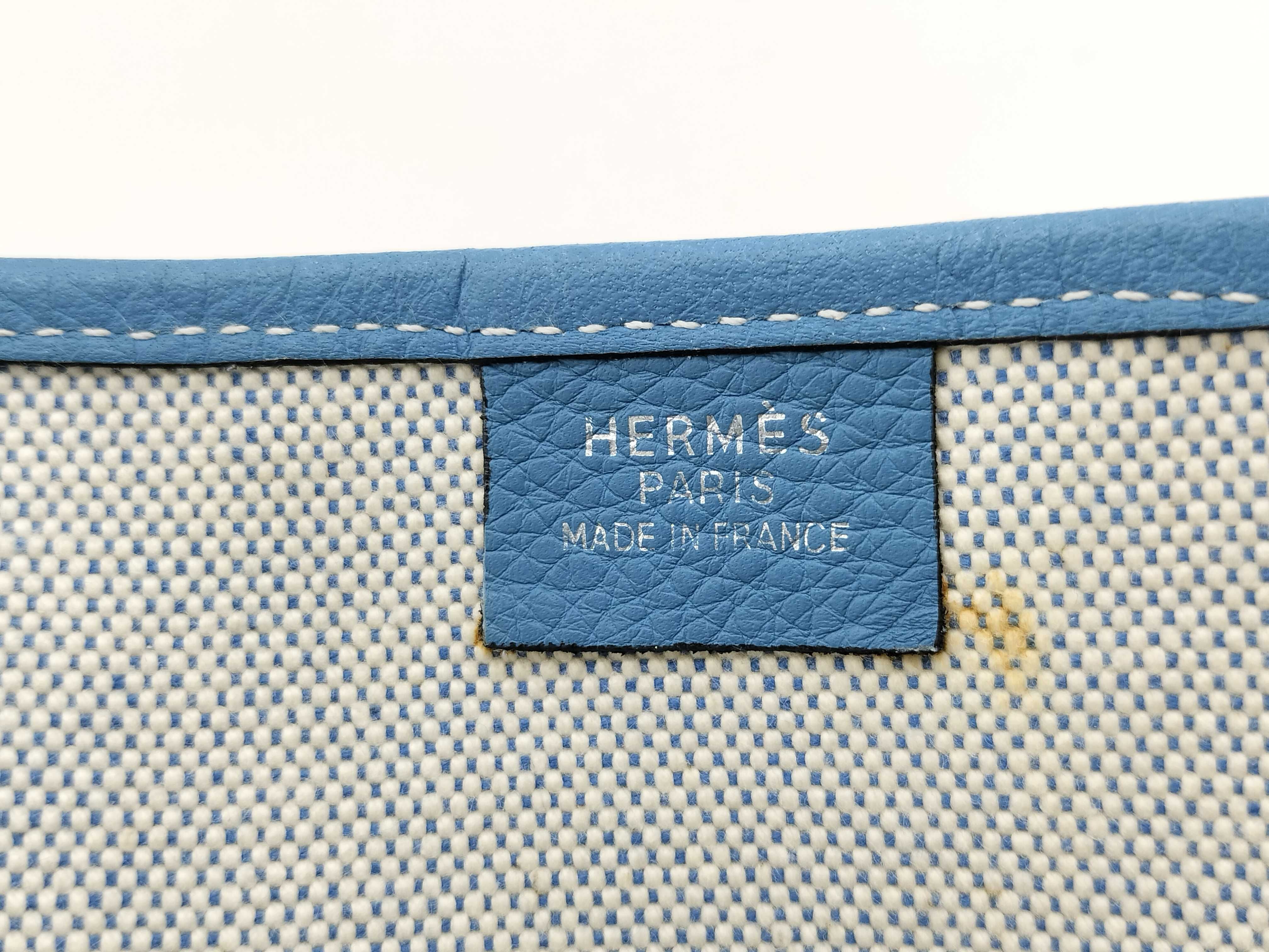 Jardinier PM Blue Jean Tote Bag — view 11