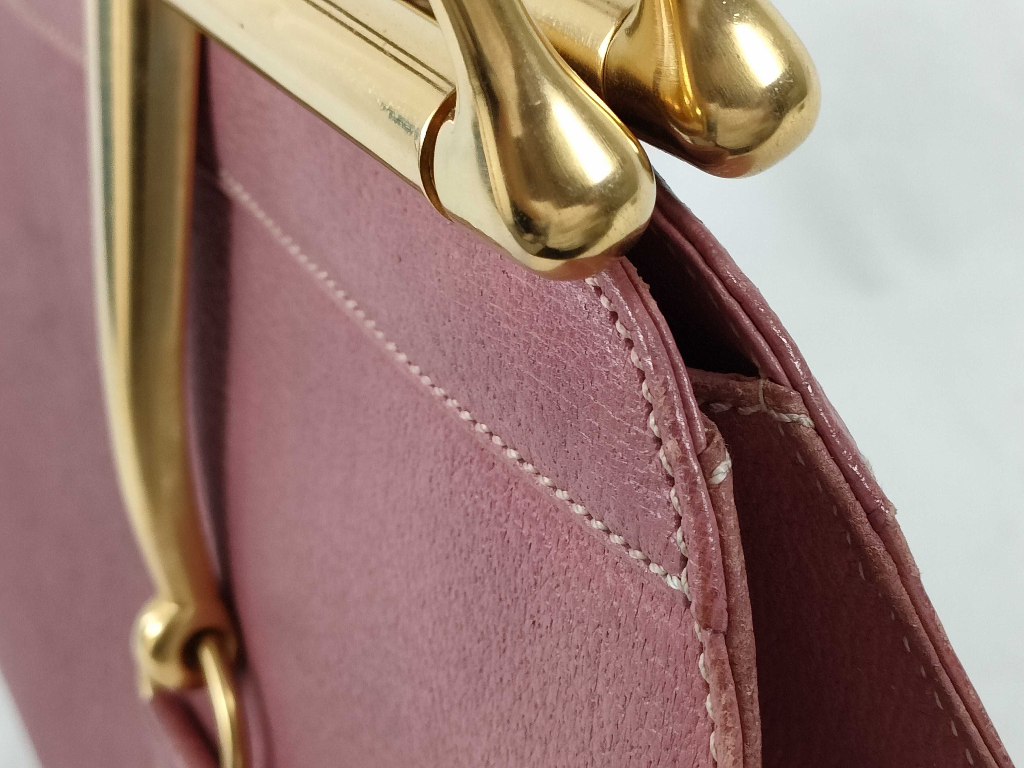 Horsebit Leather Pink Handbag — view 15