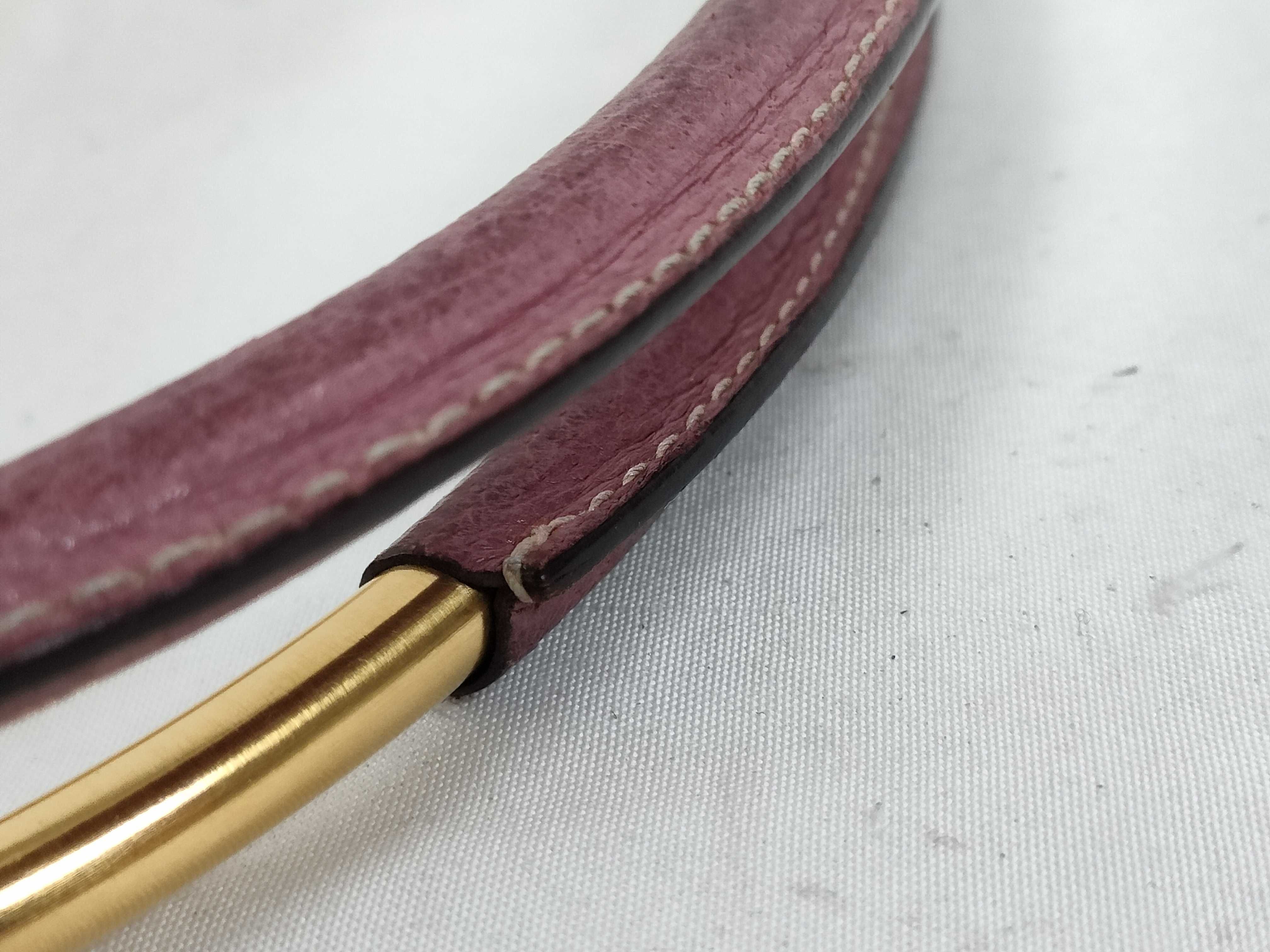 Horsebit Leather Pink Handbag — view 4
