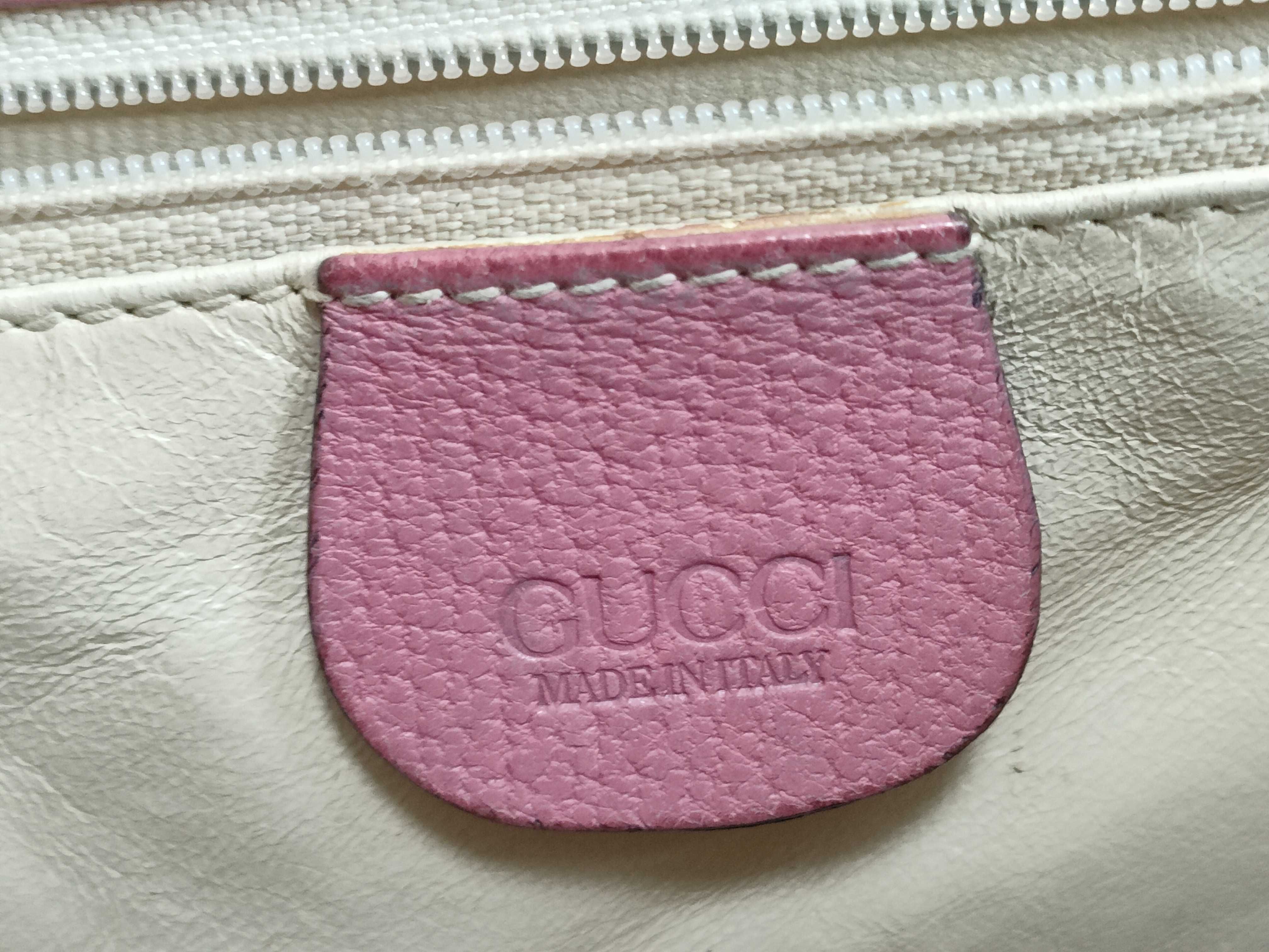 Horsebit Leather Pink Handbag — view 10
