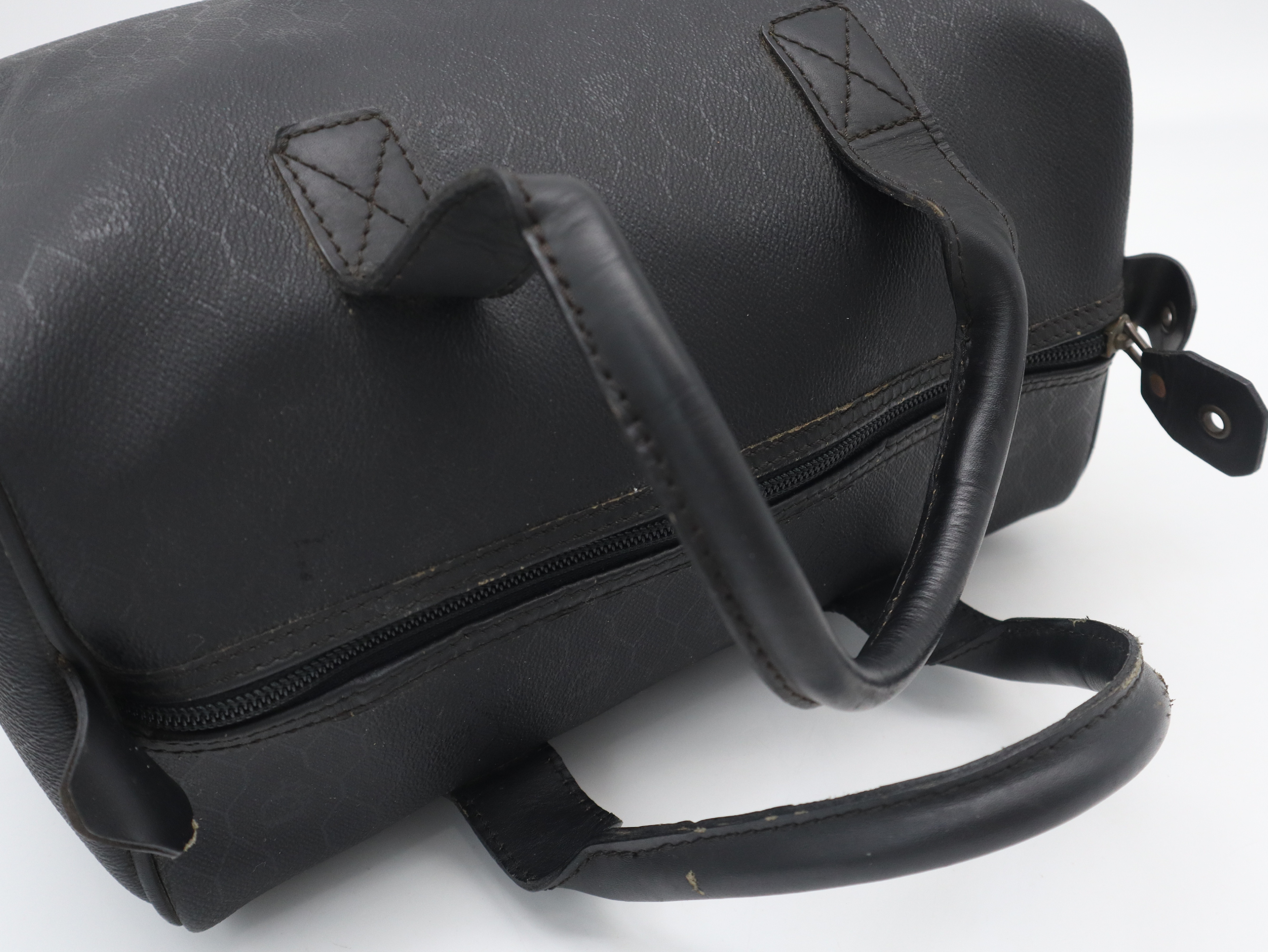 Honeycomb Mini Boston Bag, Black Boston Bag — view 6