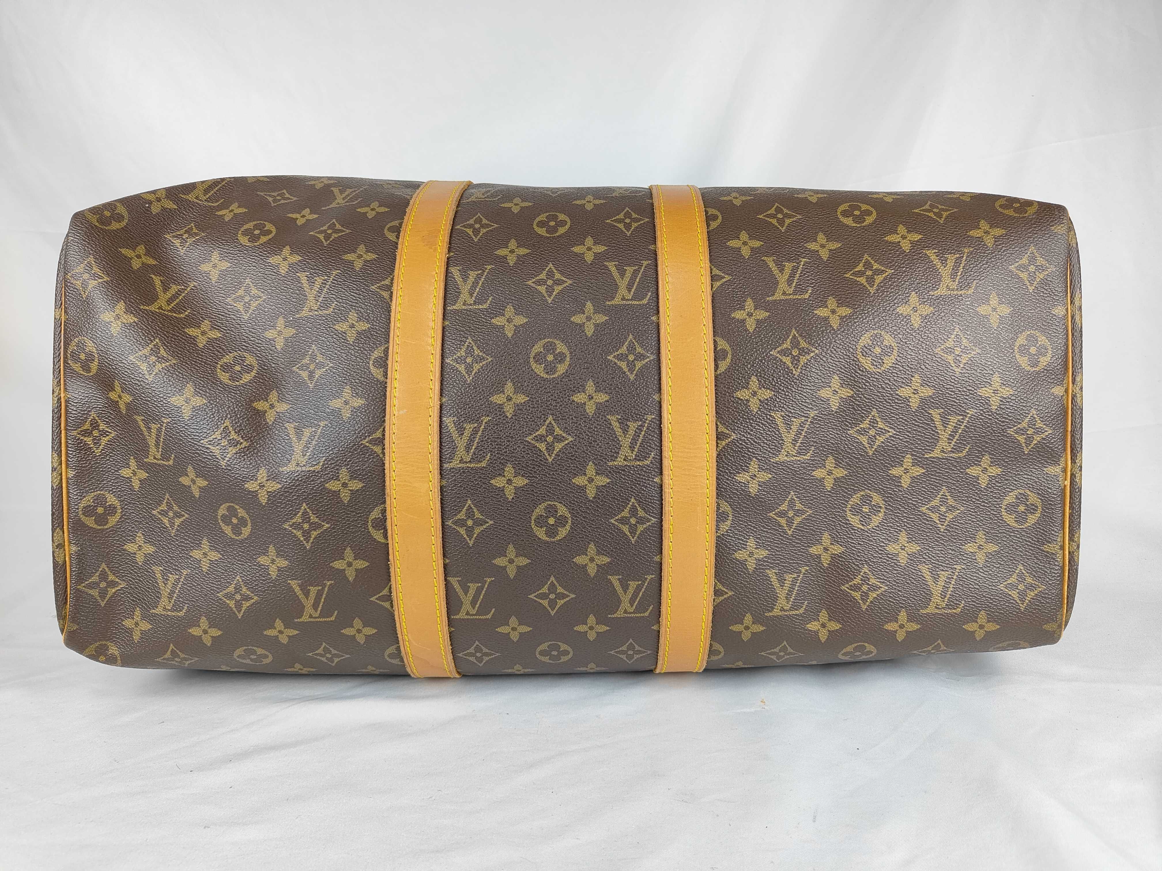 Monogram Keepall 50 Boston Bag — view 9
