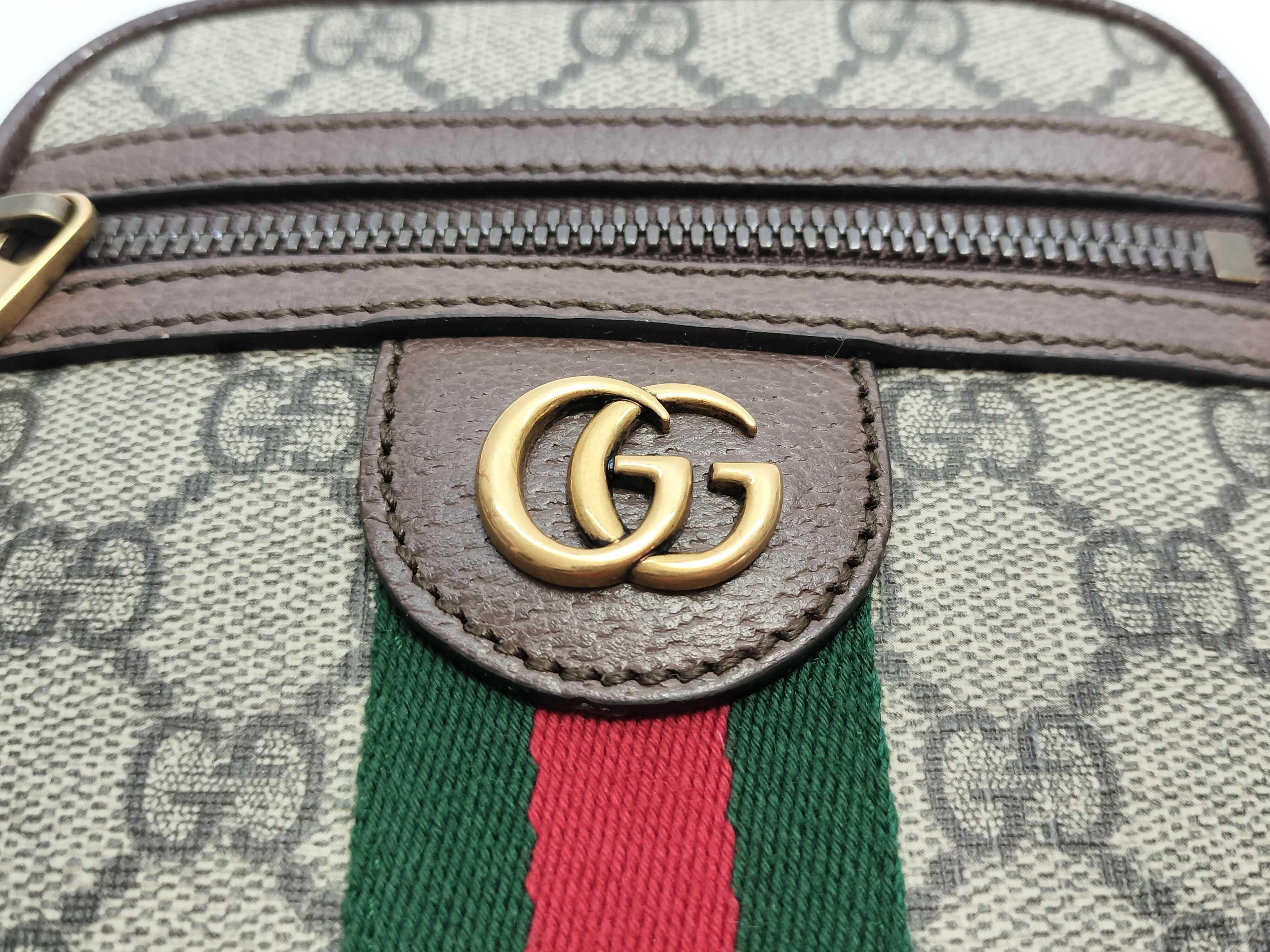GG Supreme Ophidia Shoulder Bag — view 15