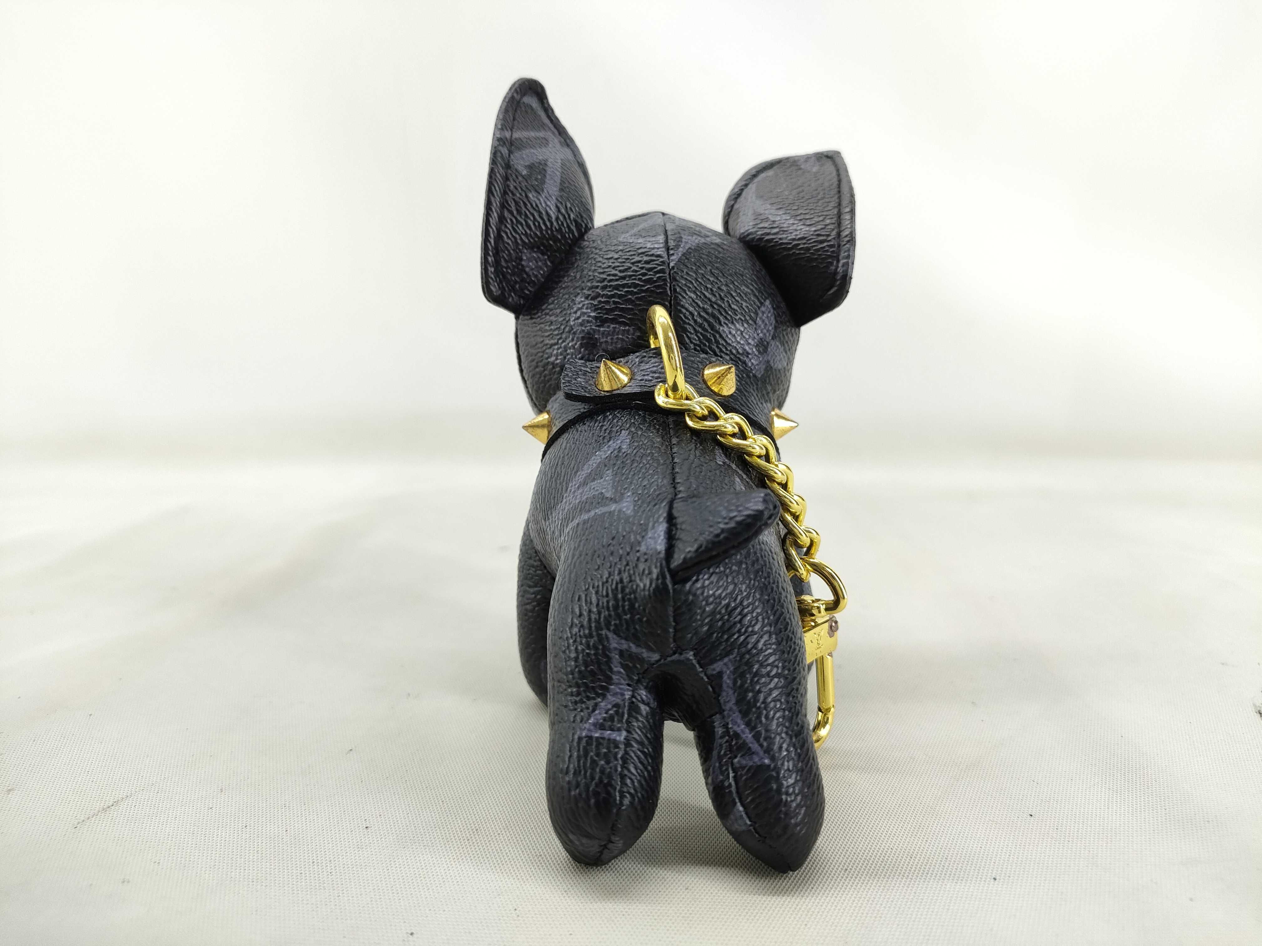 Monogram French Bulldog Key Case/Keychain — view 3