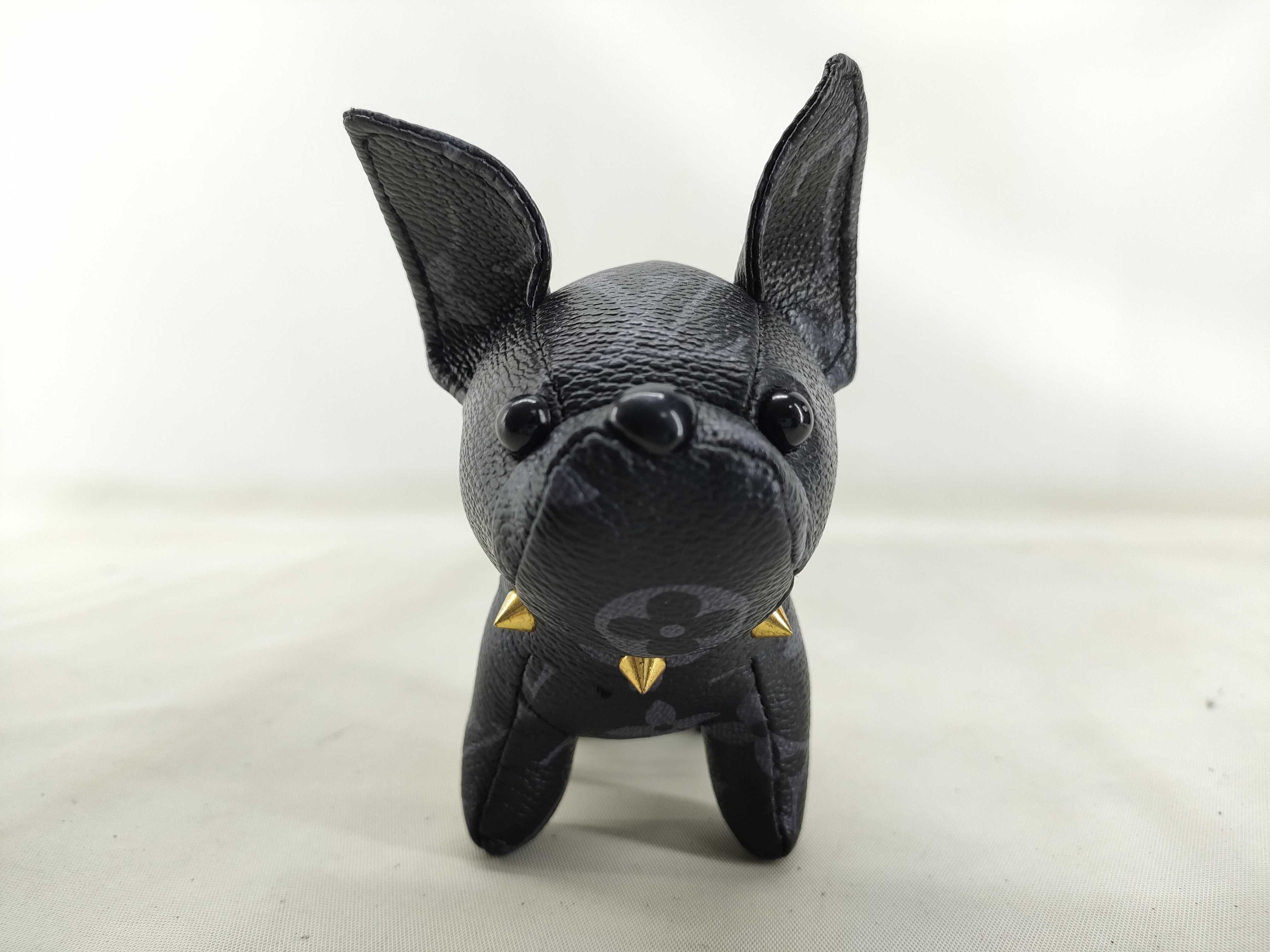 Monogram French Bulldog Key Case/Keychain — view 7
