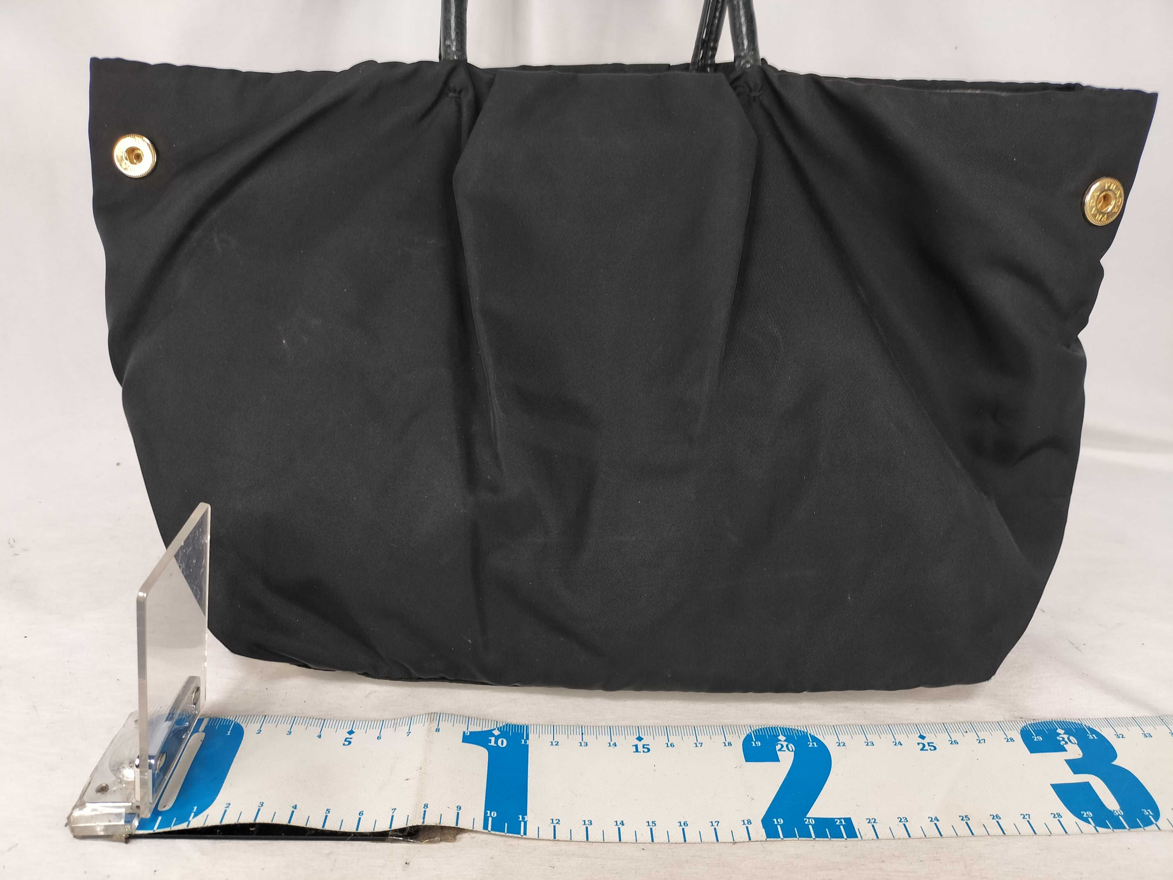 Nylon Prada Ribbon Motif Handbag — view 2