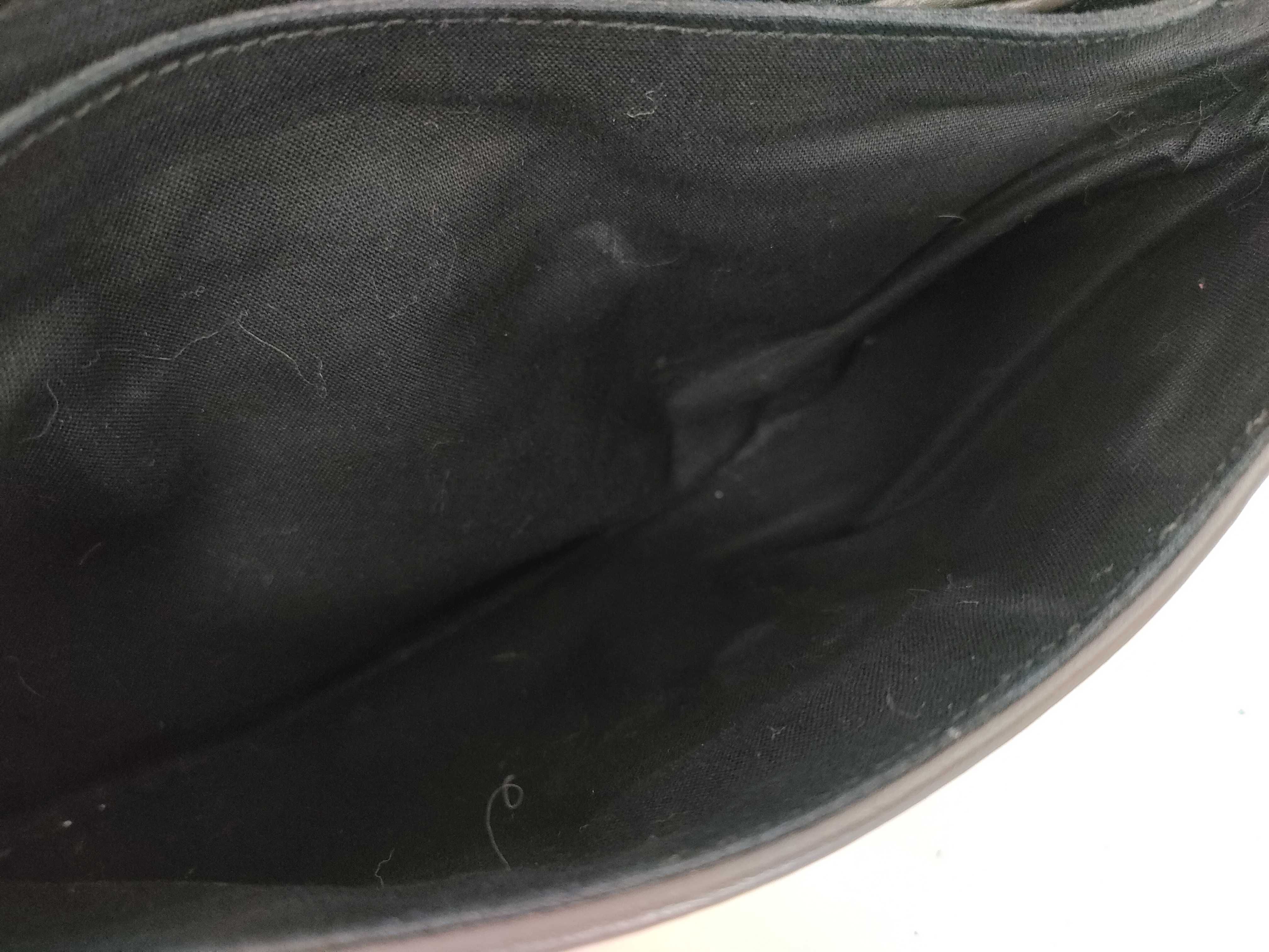 Leather Flap Chain Shoulder Bag Gray Shoulder Bag — view 14