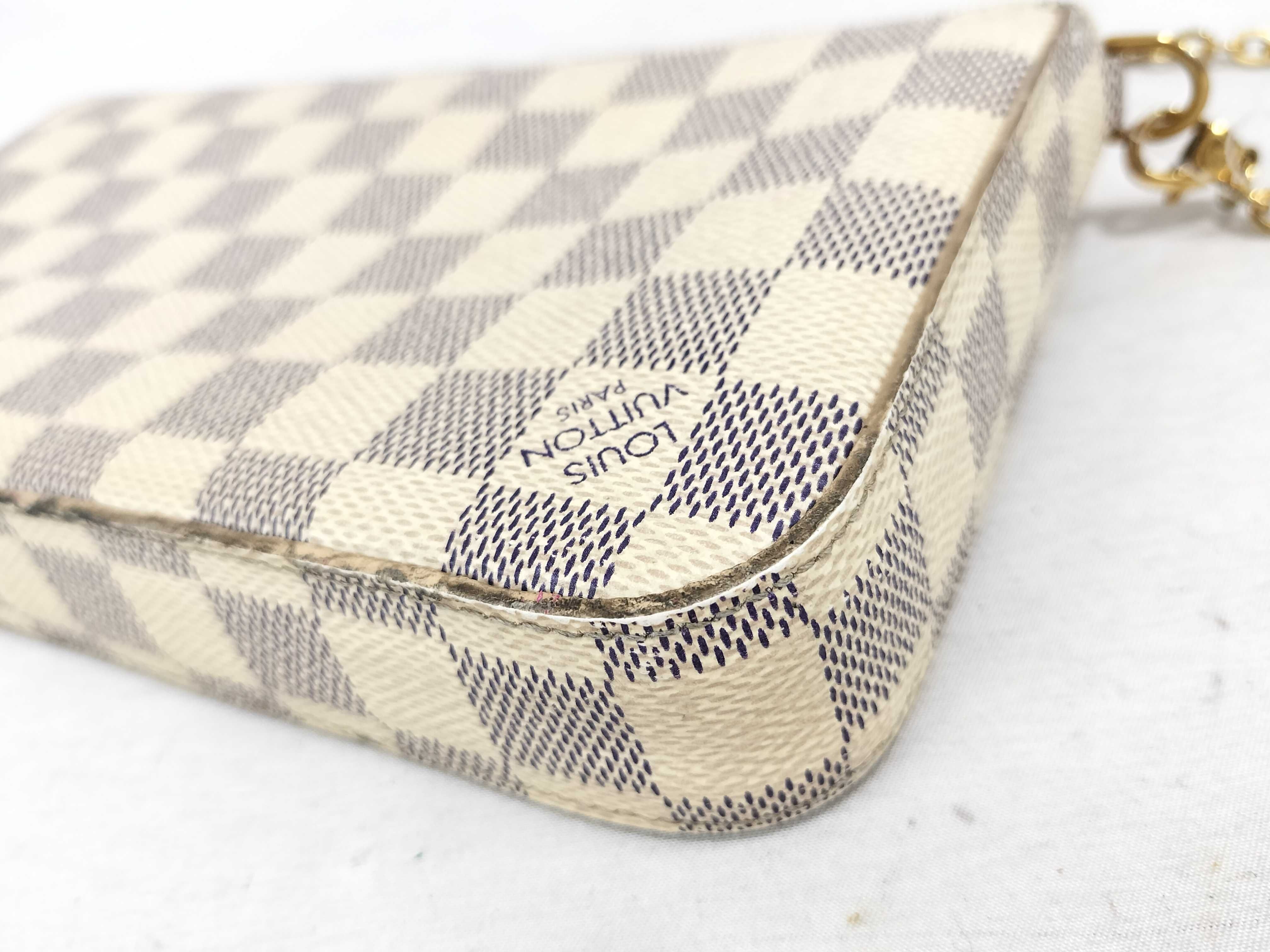 Damier Azur Pochette Felicie Shoulder Bag — view 6