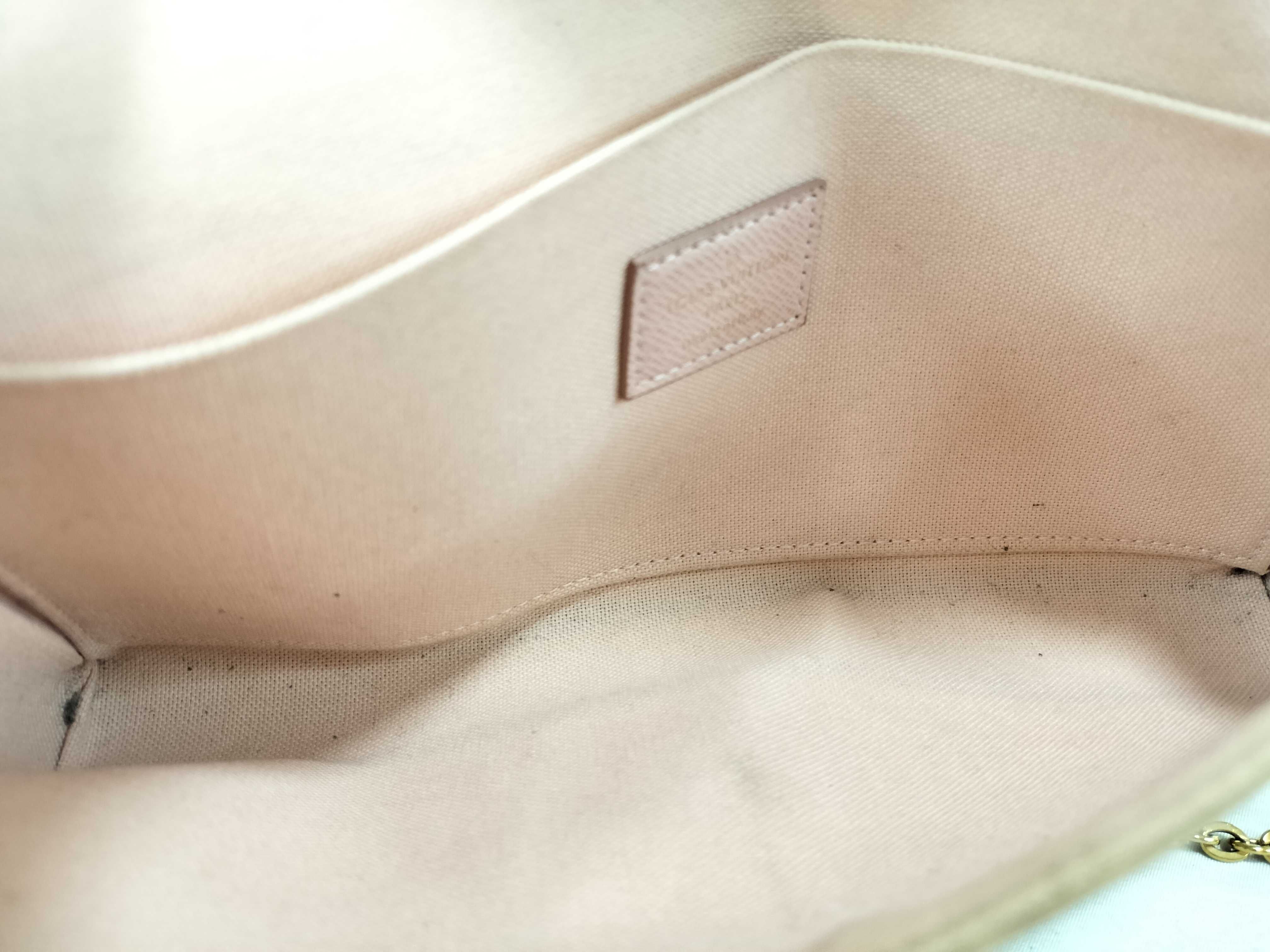 Damier Azur Pochette Felicie Shoulder Bag — view 10