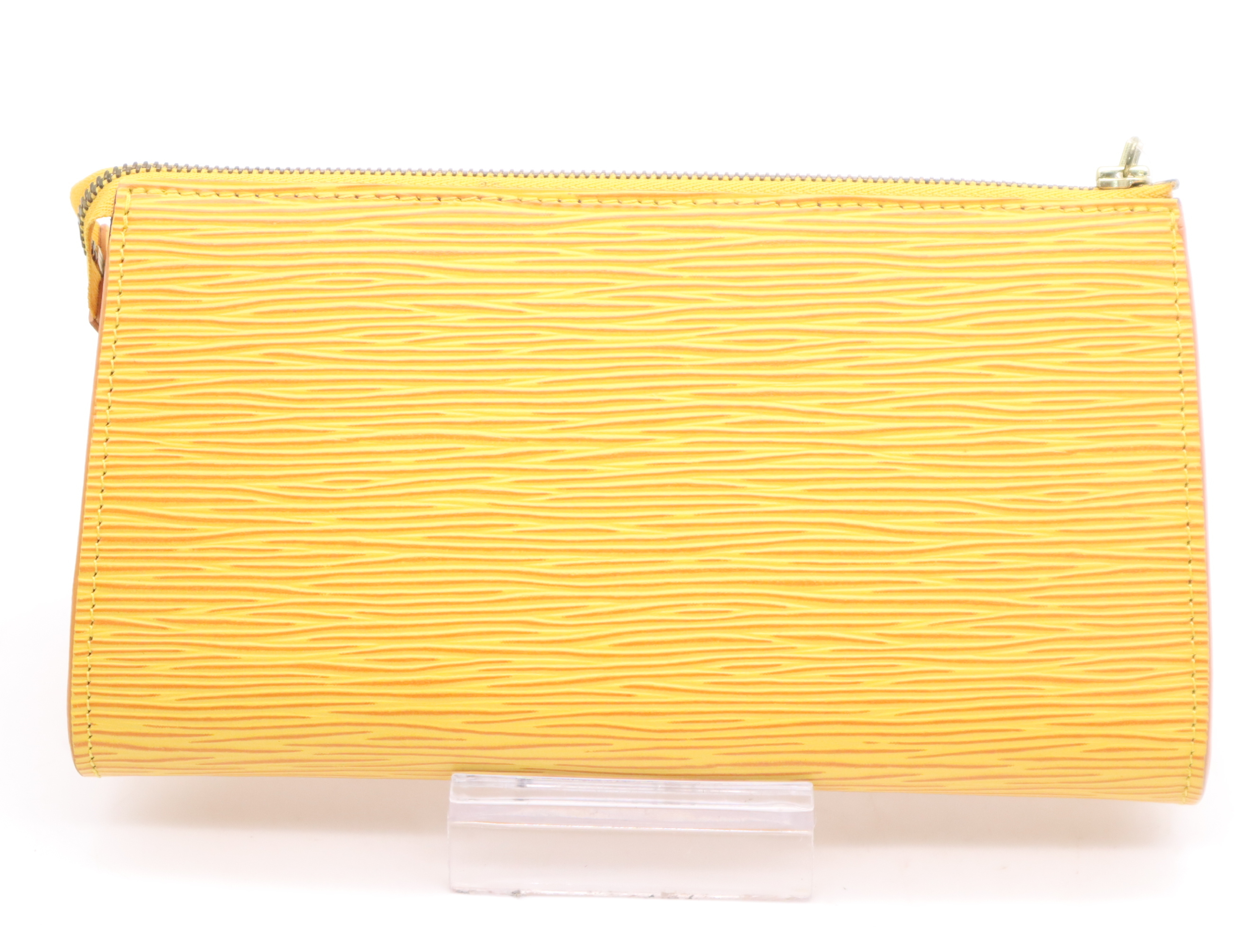 M52959 Epi Pochette Accessoires Tassili Yellow Pouch — view 2