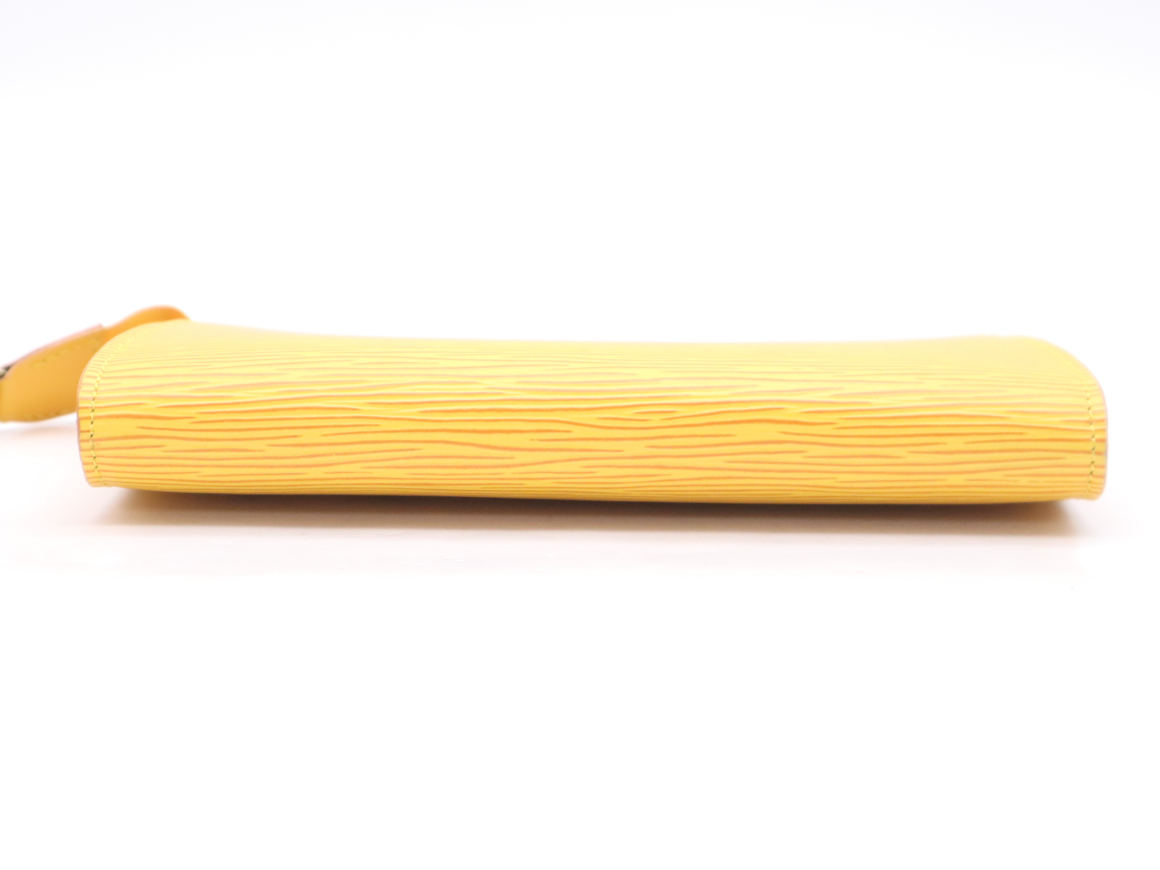 M52959 Epi Pochette Accessoires Tassili Yellow Pouch — view 4