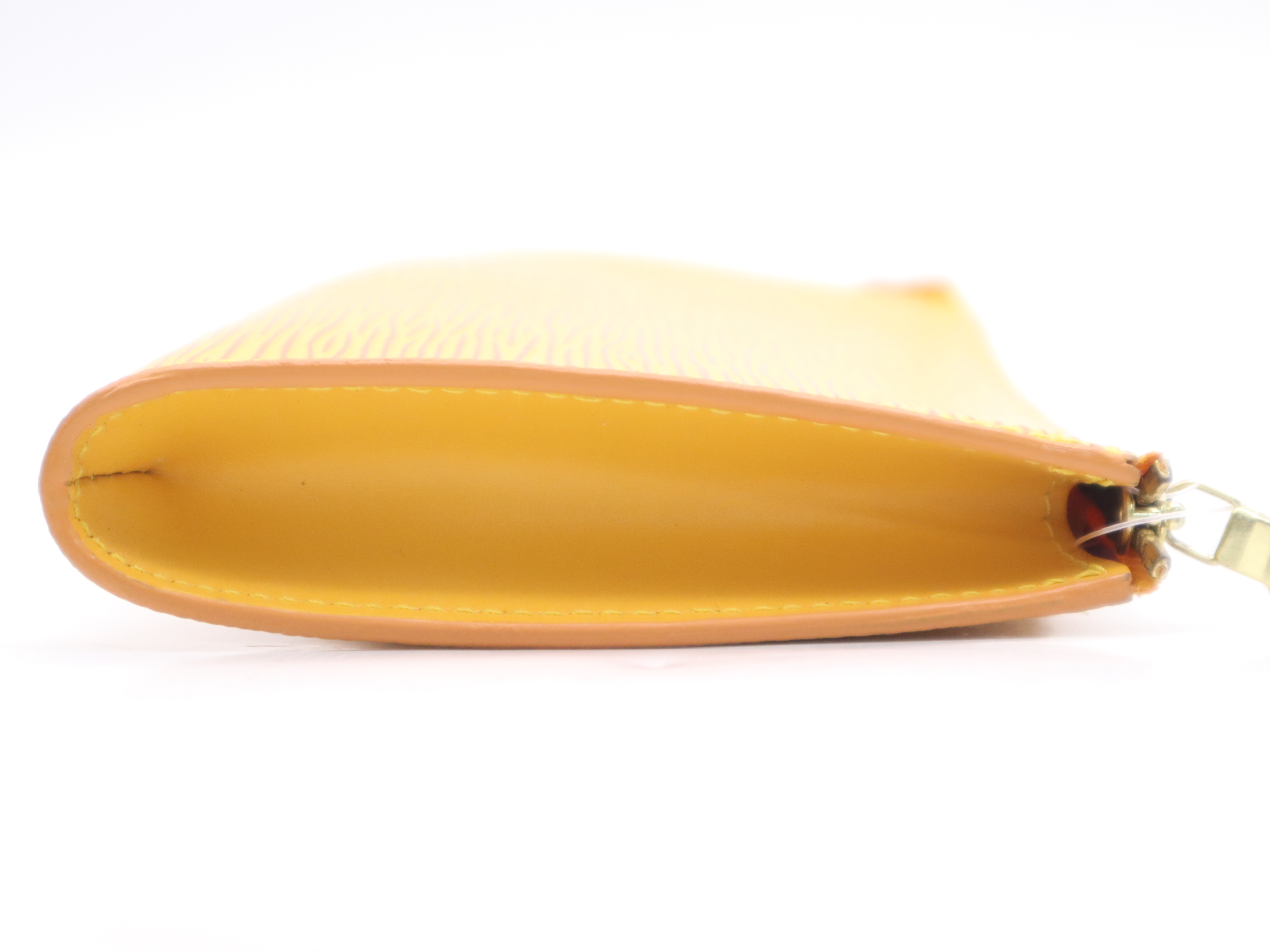 M52959 Epi Pochette Accessoires Tassili Yellow Pouch — view 5