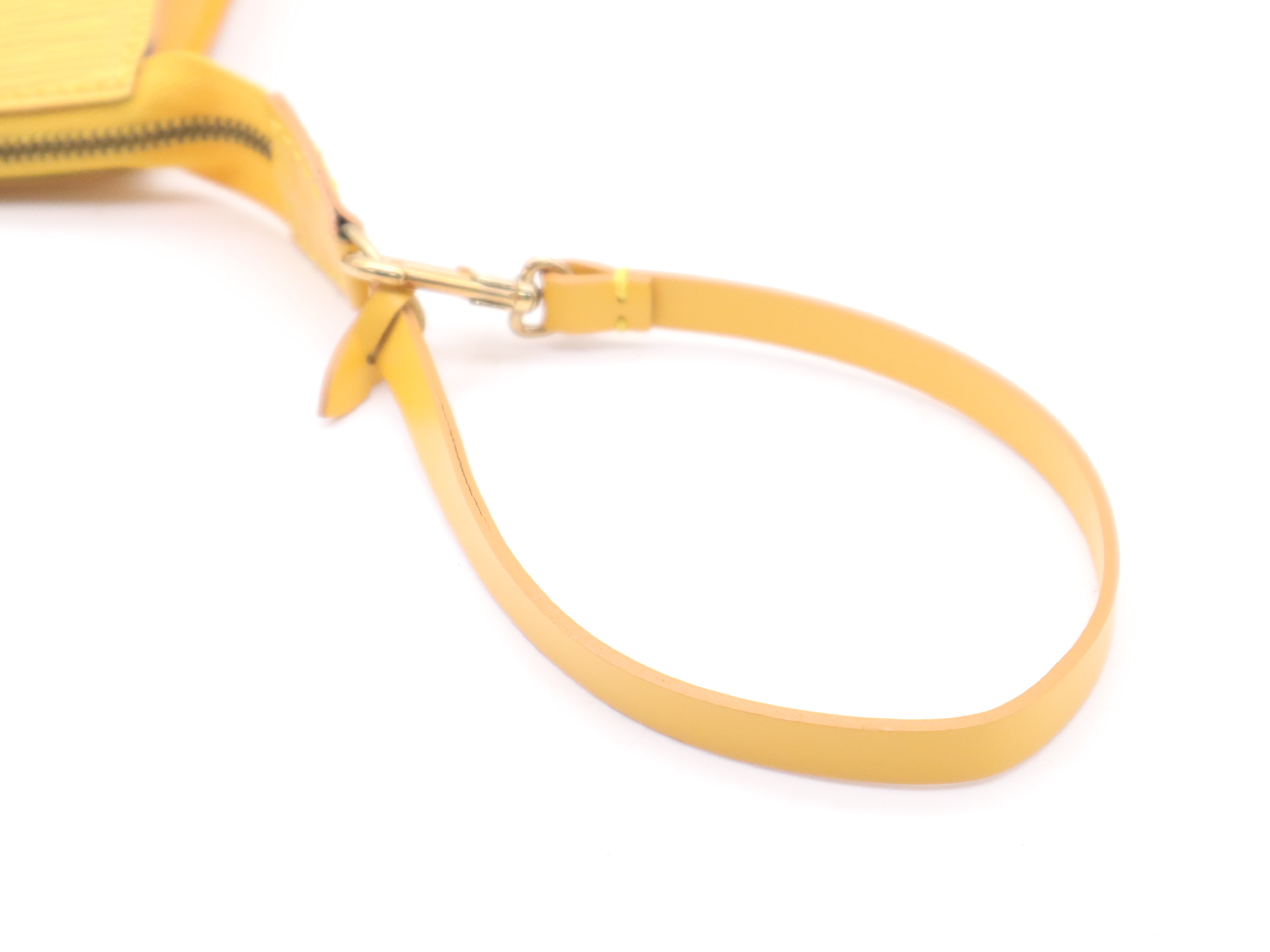 M52959 Epi Pochette Accessoires Tassili Yellow Pouch — view 6