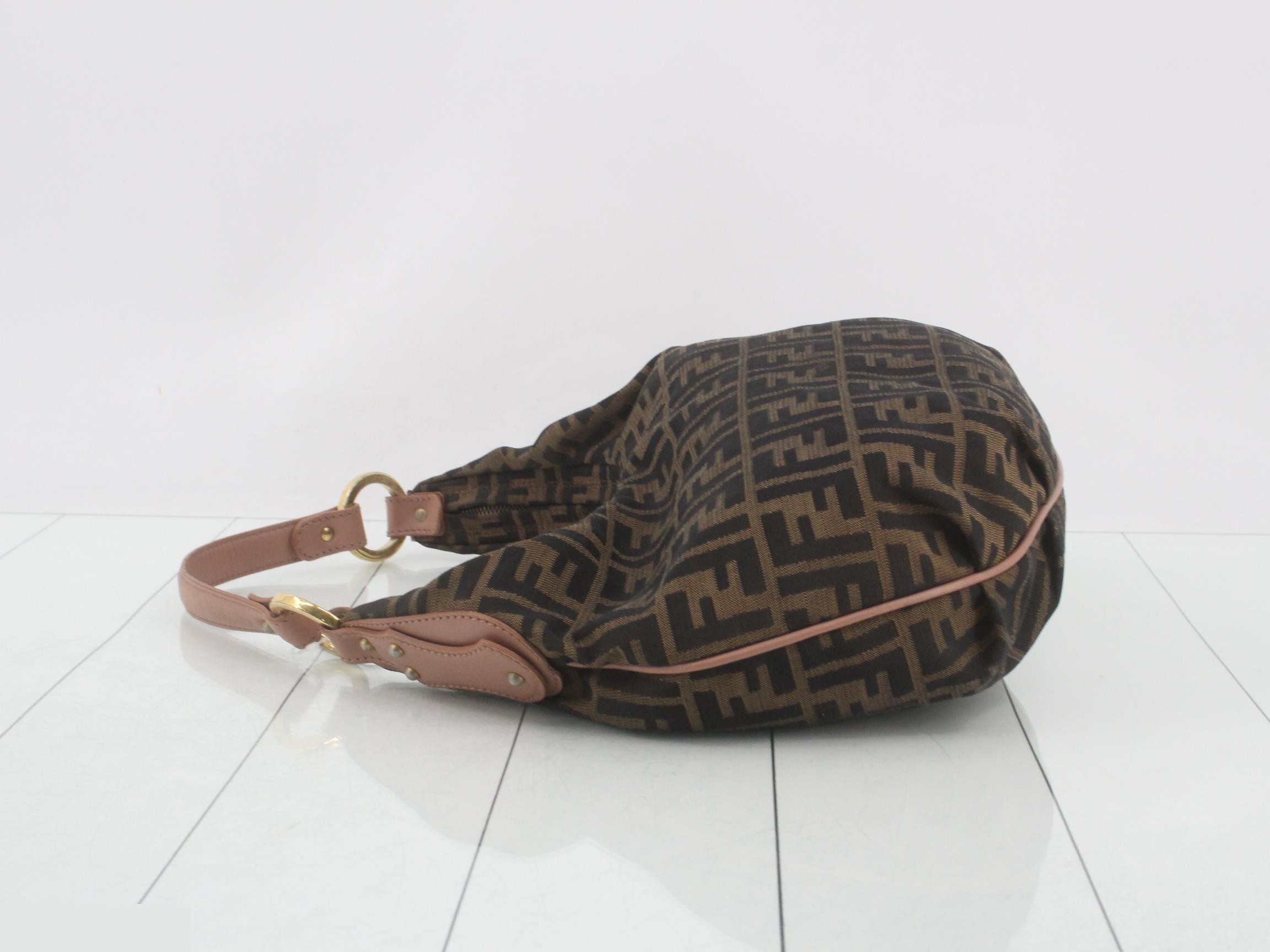 Zucca Canvas Semi-Shoulder Bag — view 4