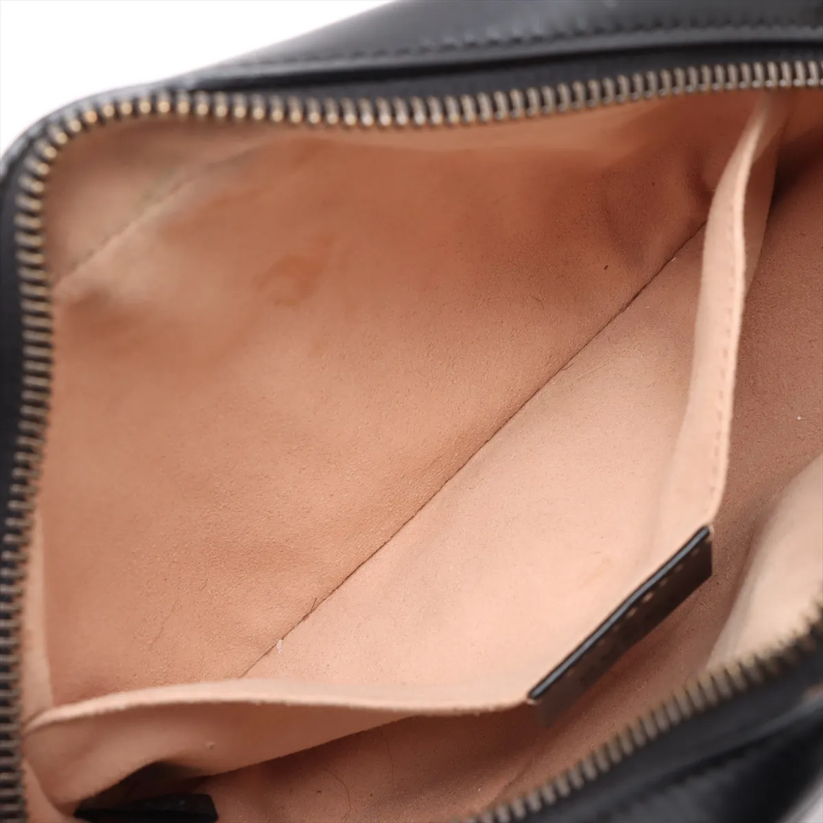 GG Marmont Leather Shoulder Bag, Black, 448065 — view 7