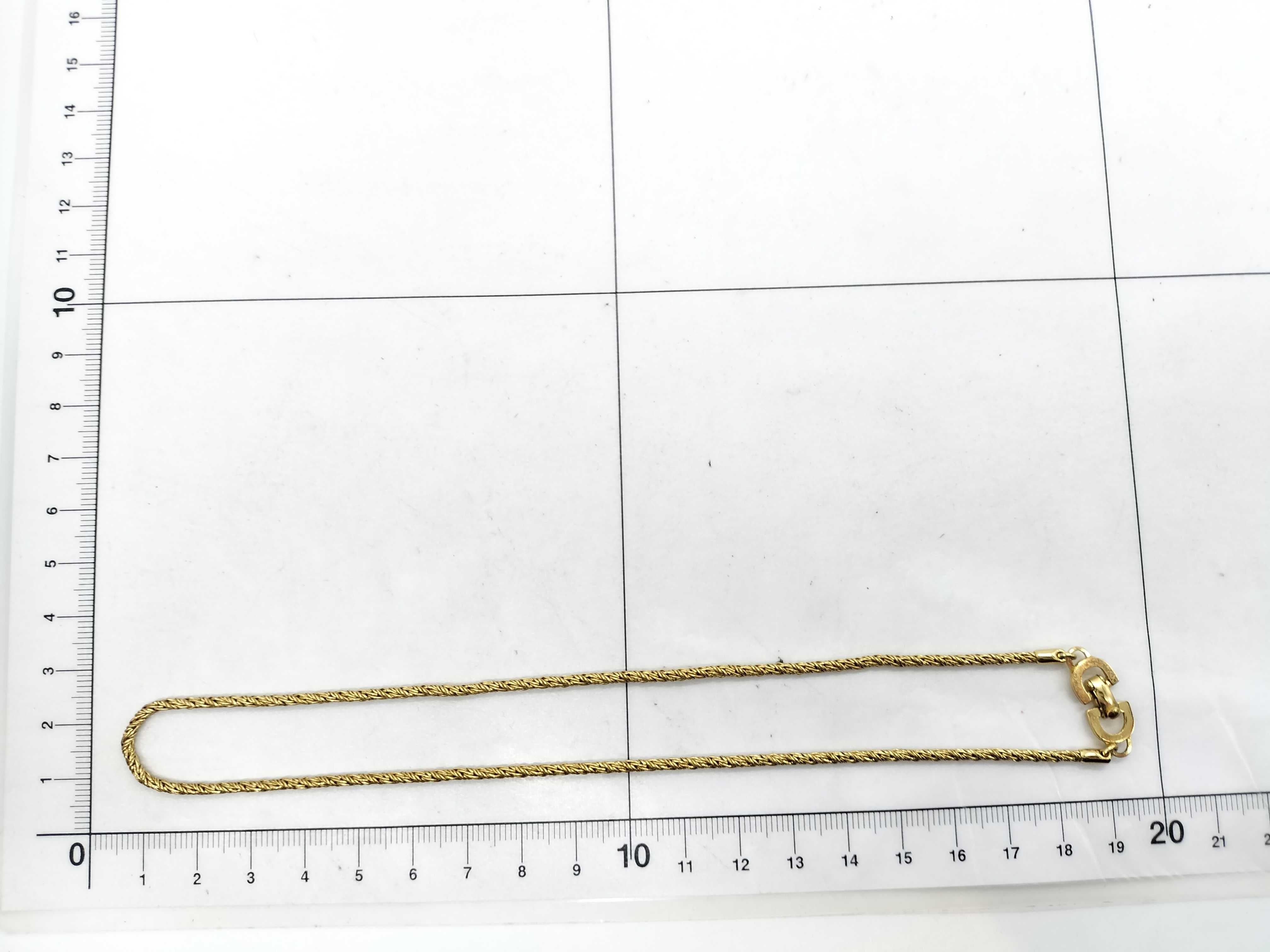 Gold Logo Necklace — view 5