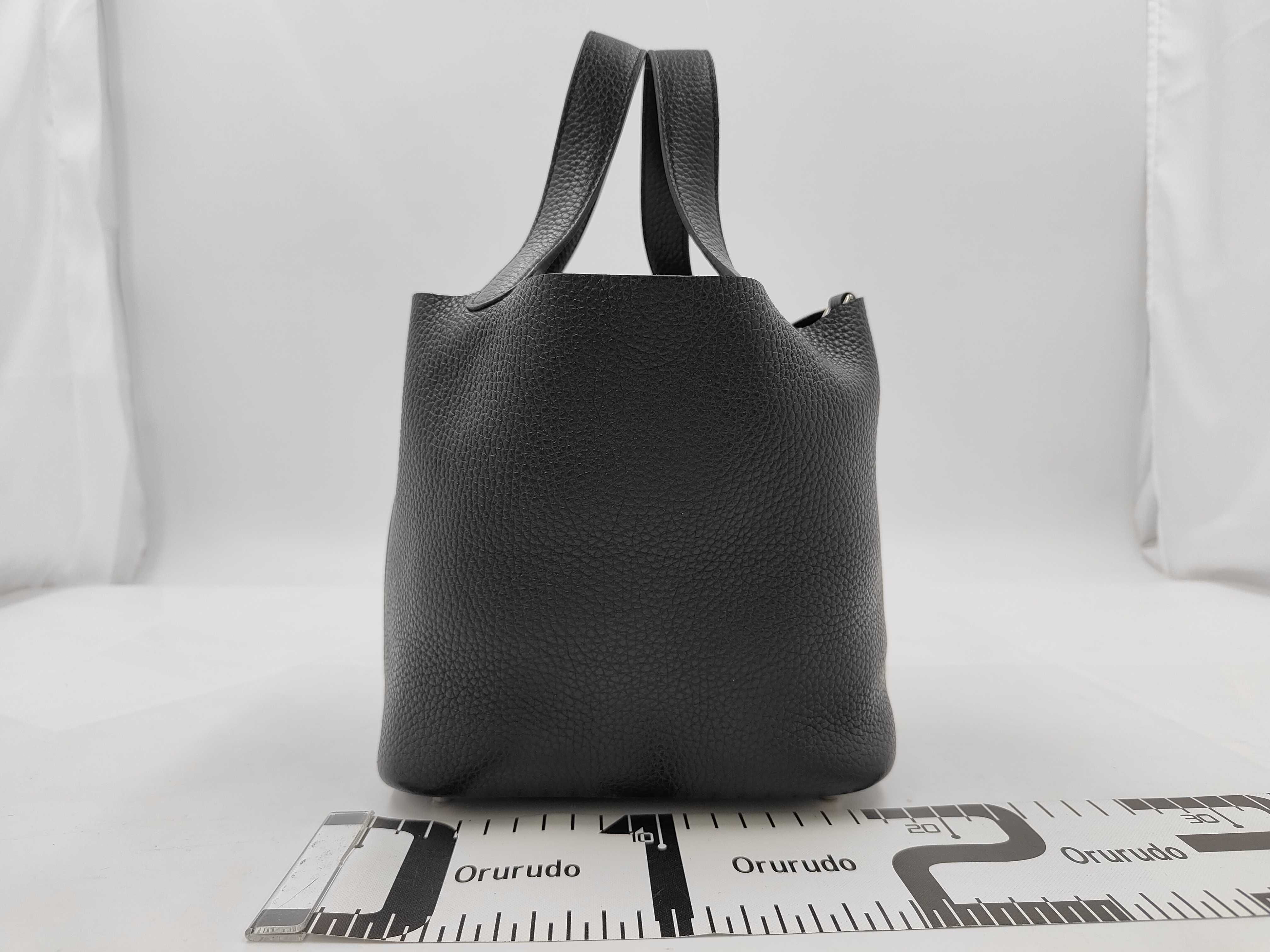 Picotin Y-stamp Black Handbag — view 2