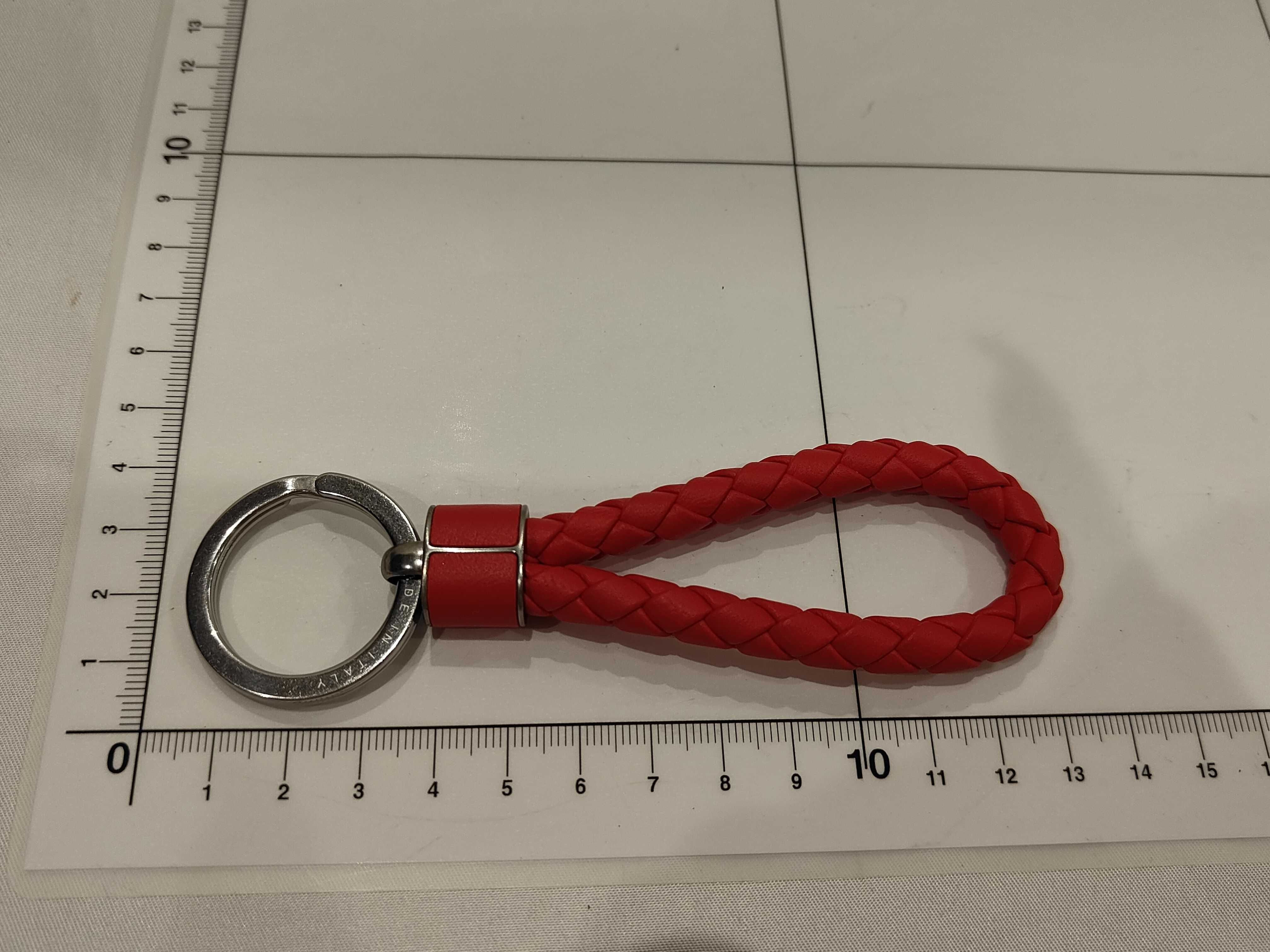 Intrecciato Charm Key Case/Keychain — view 2