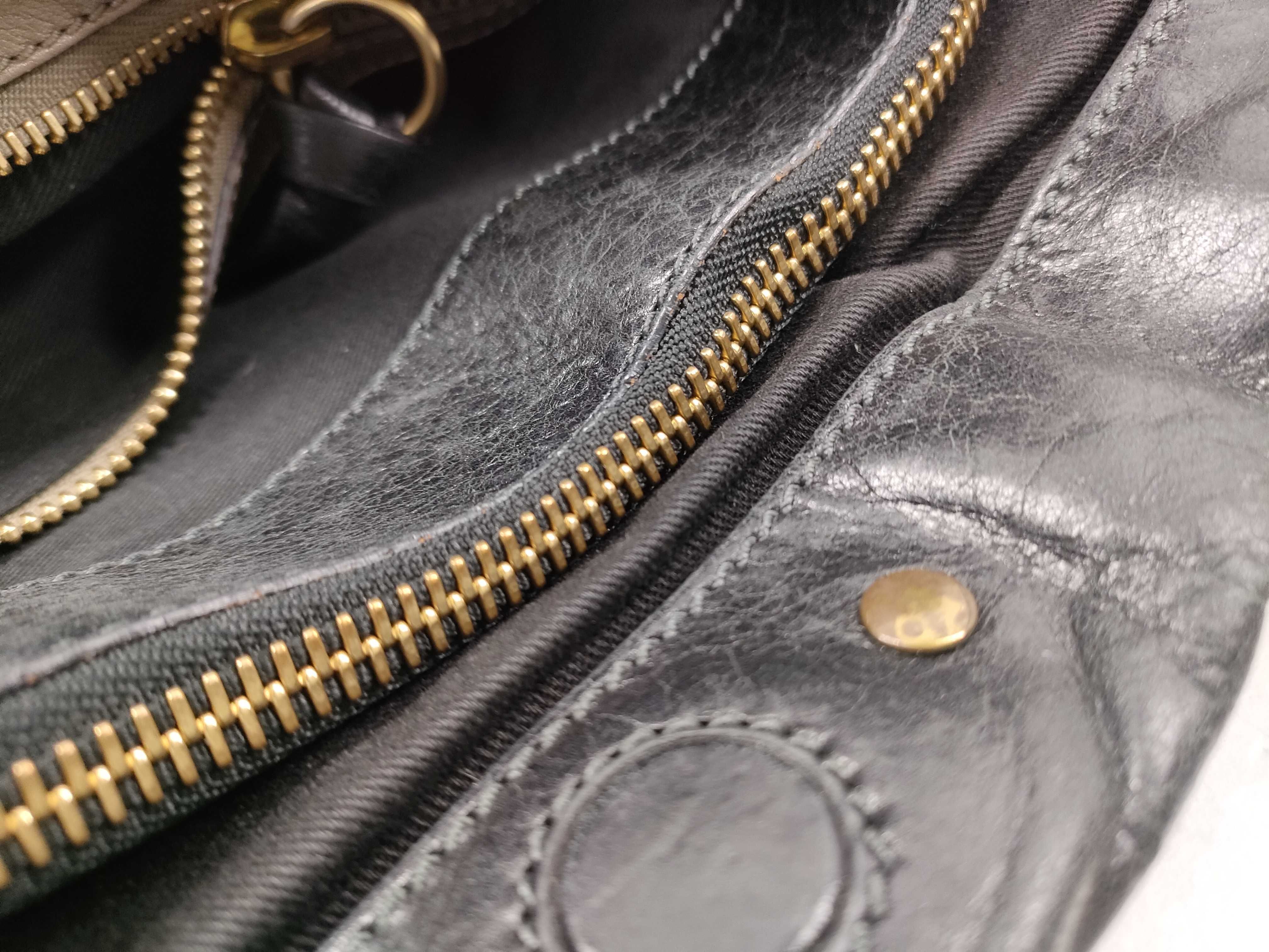 bay leather tote bag — view 11
