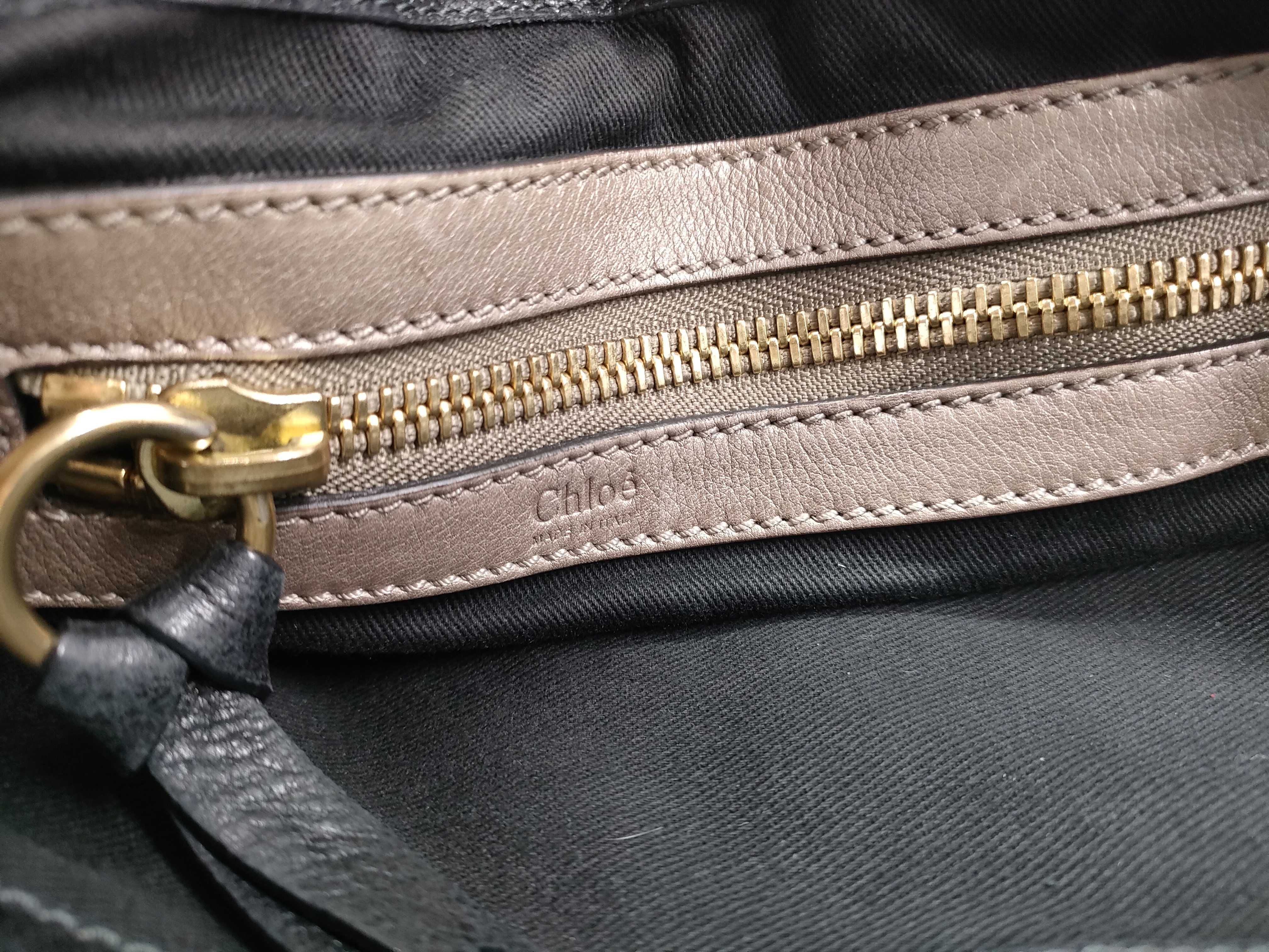bay leather tote bag — view 15