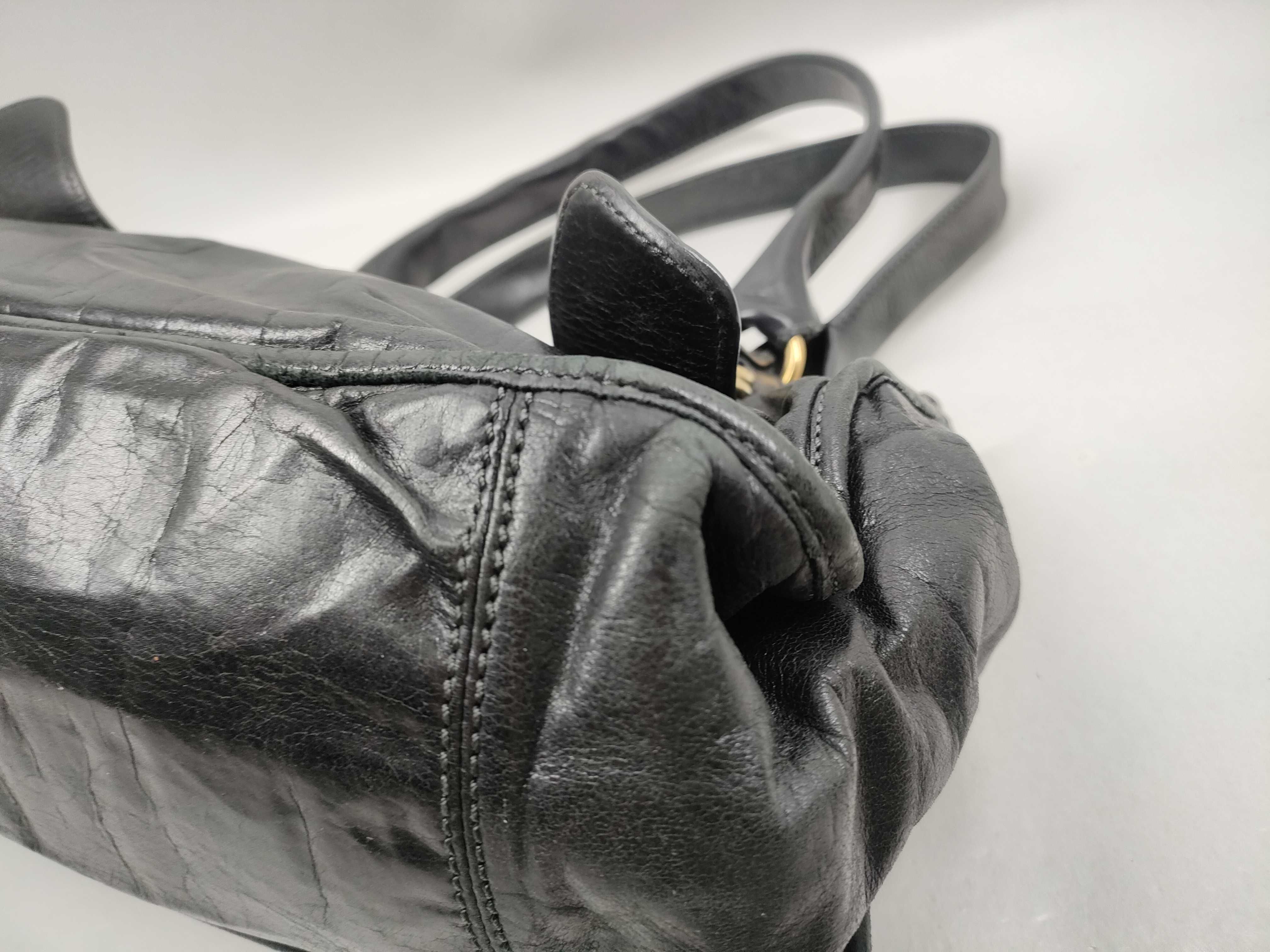 bay leather tote bag — view 6
