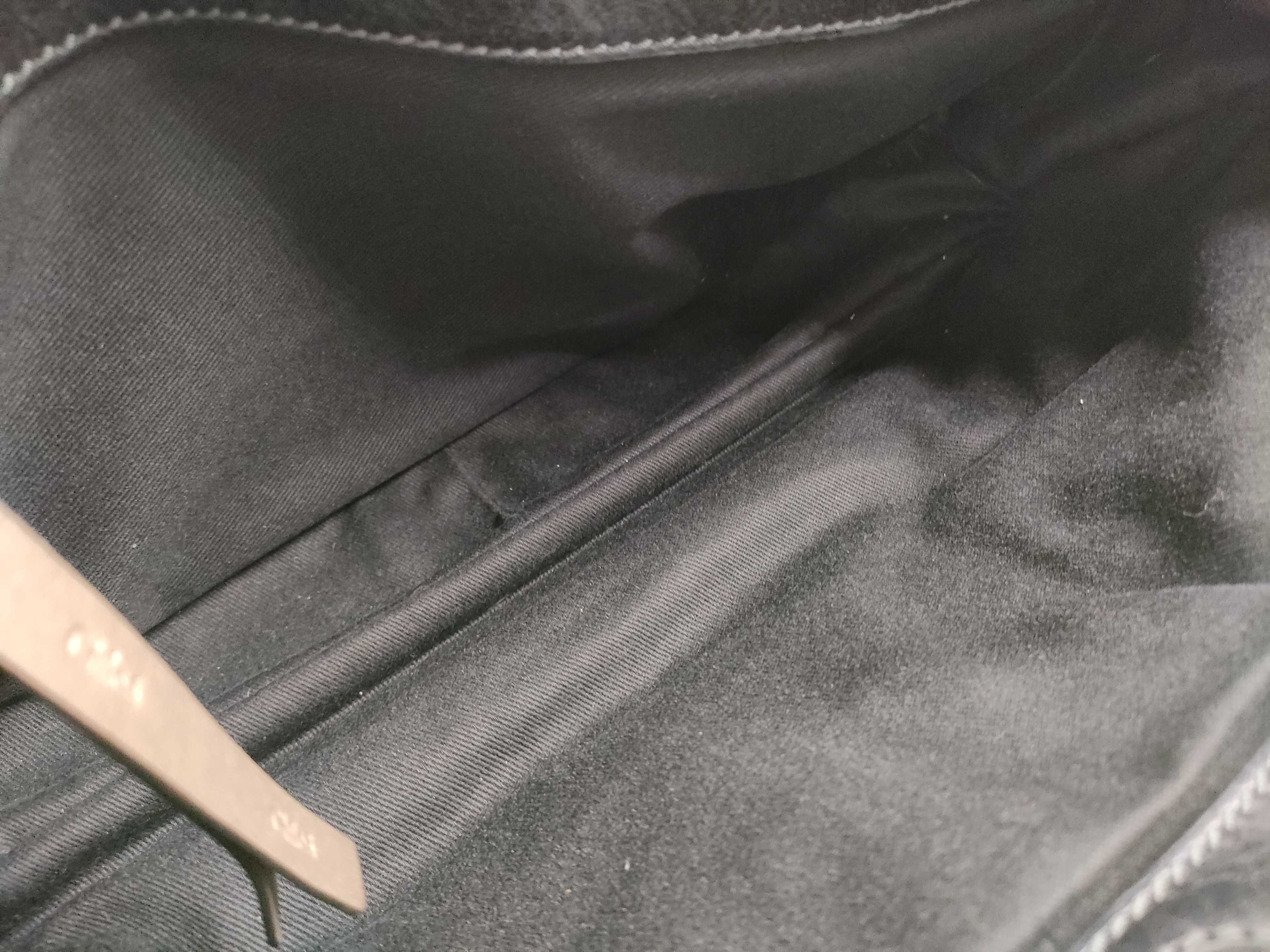 bay leather tote bag — view 9