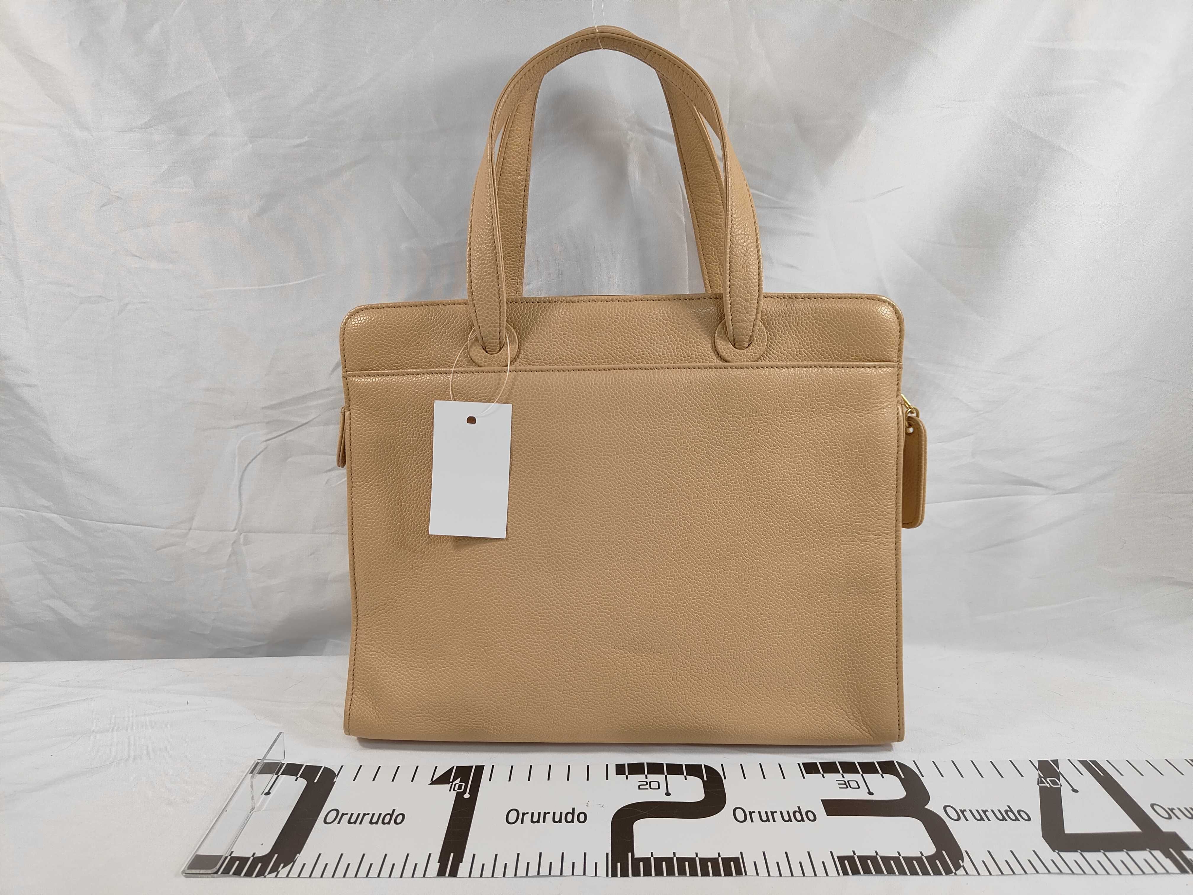 Caviar Skin Logo Handbag — view 2