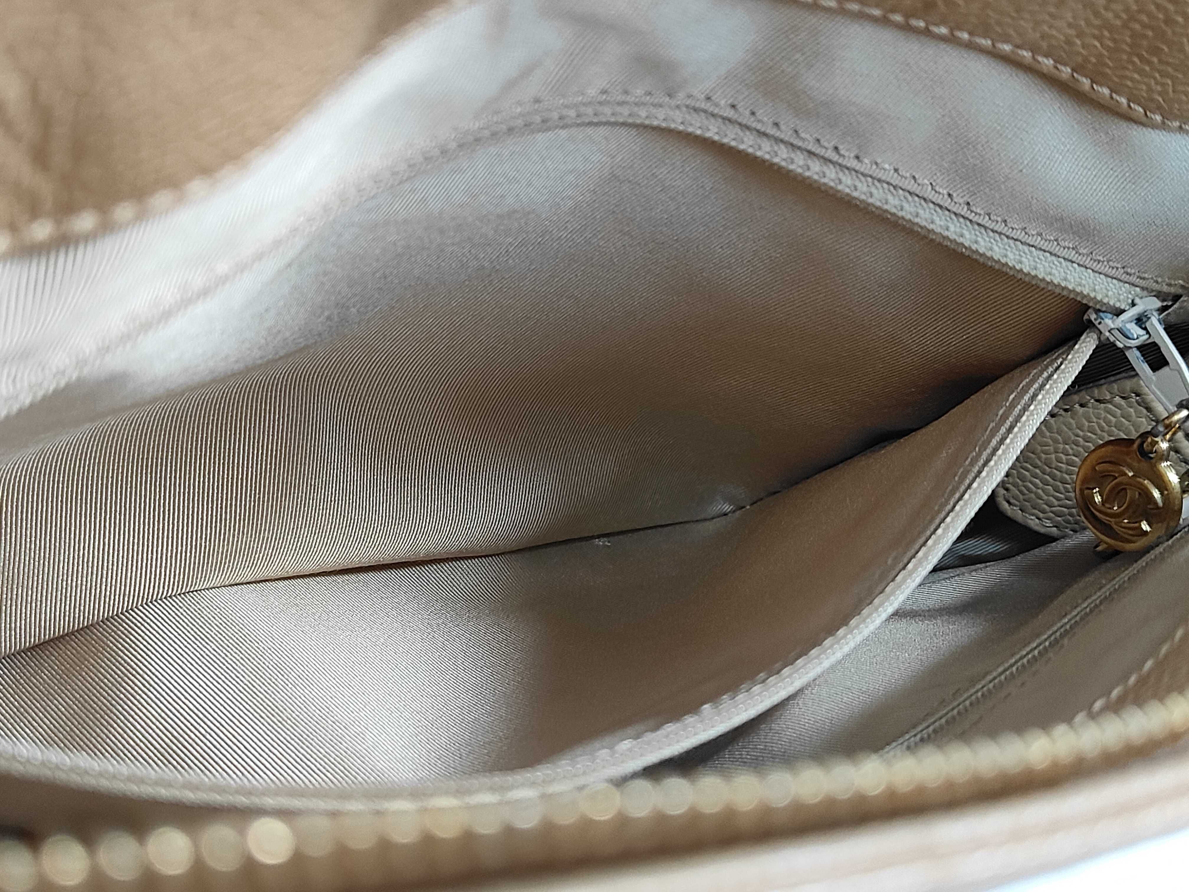 Caviar Skin Logo Handbag — view 13
