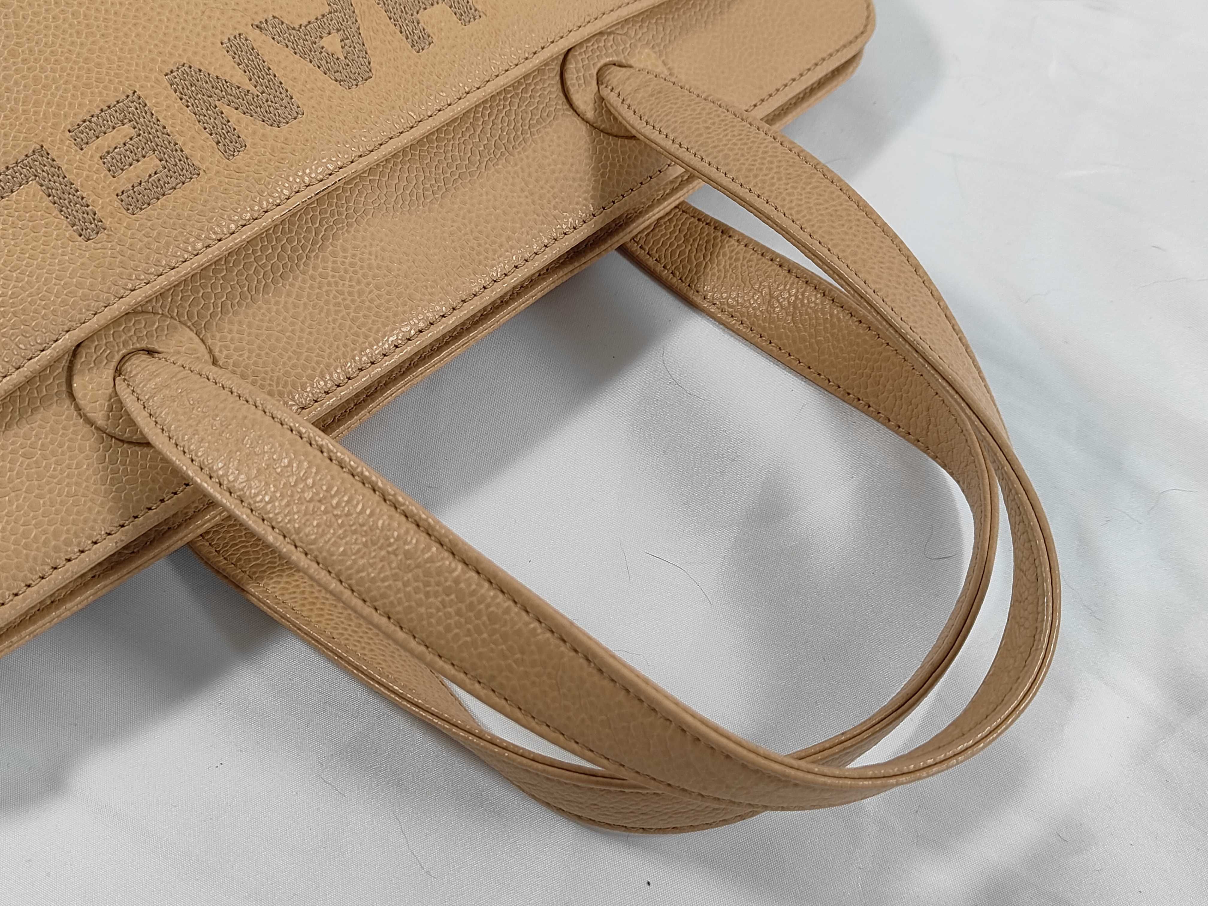 Caviar Skin Logo Handbag — view 3
