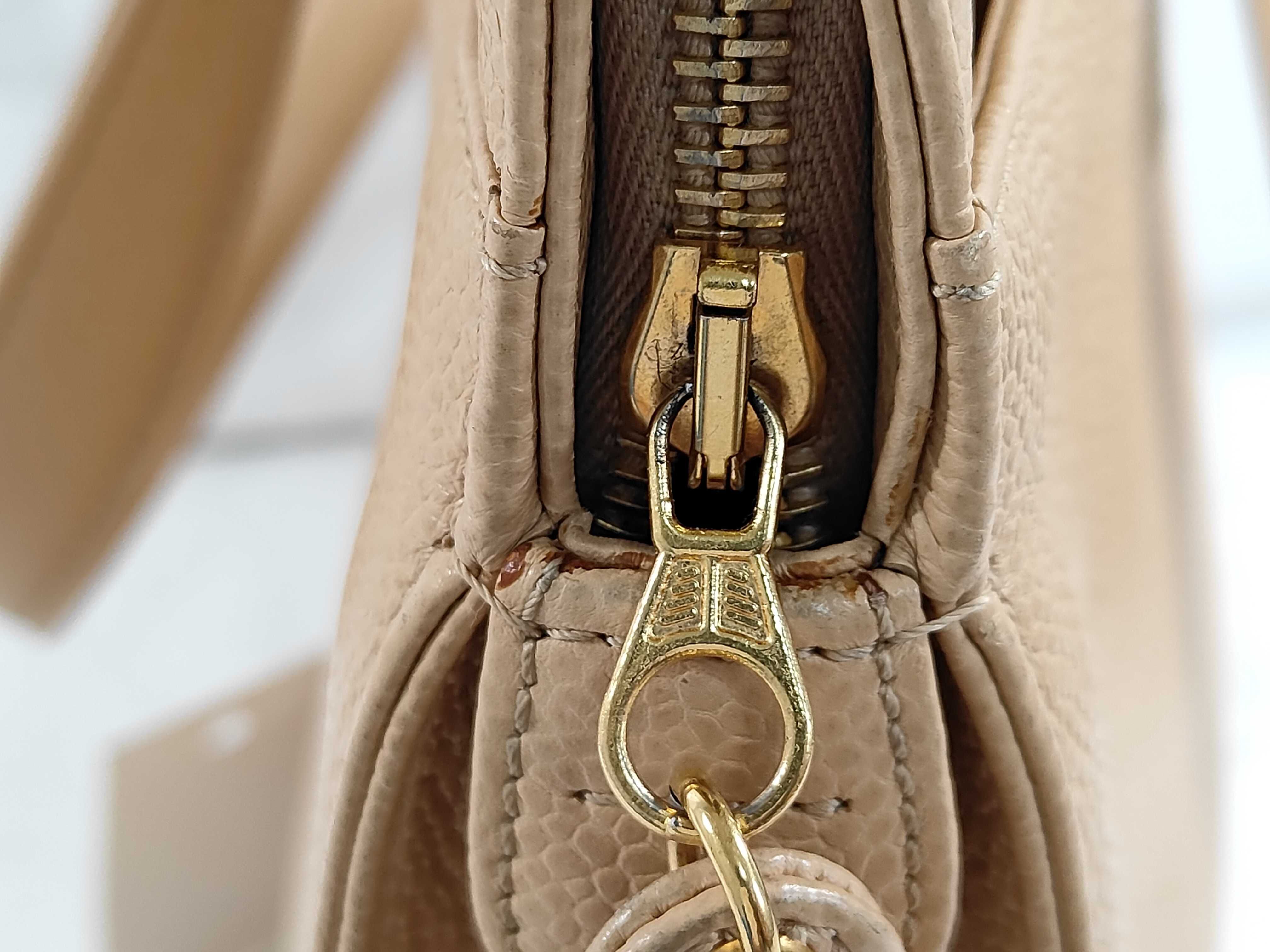 Caviar Skin Logo Handbag — view 6