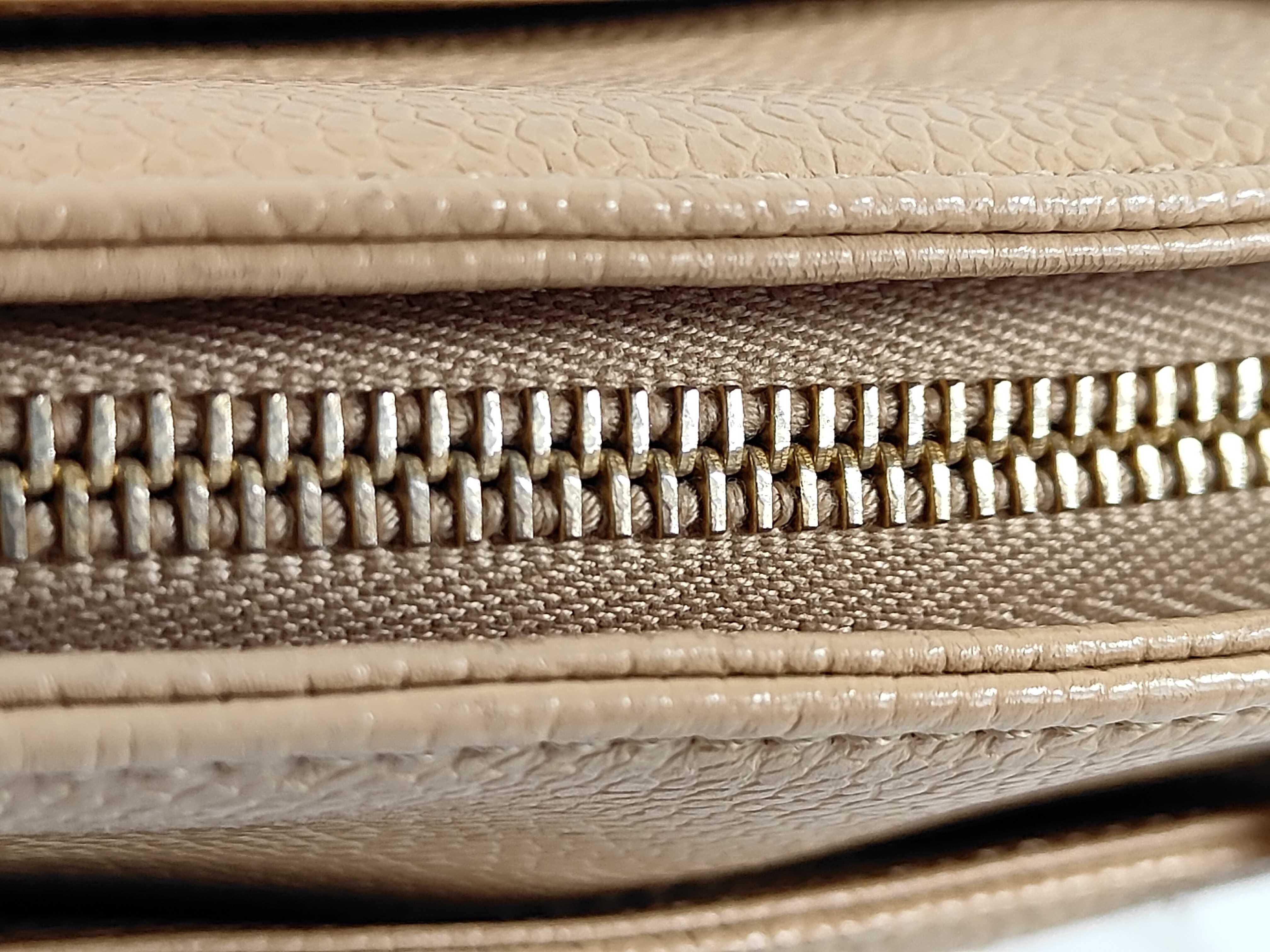 Caviar Skin Logo Handbag — view 7