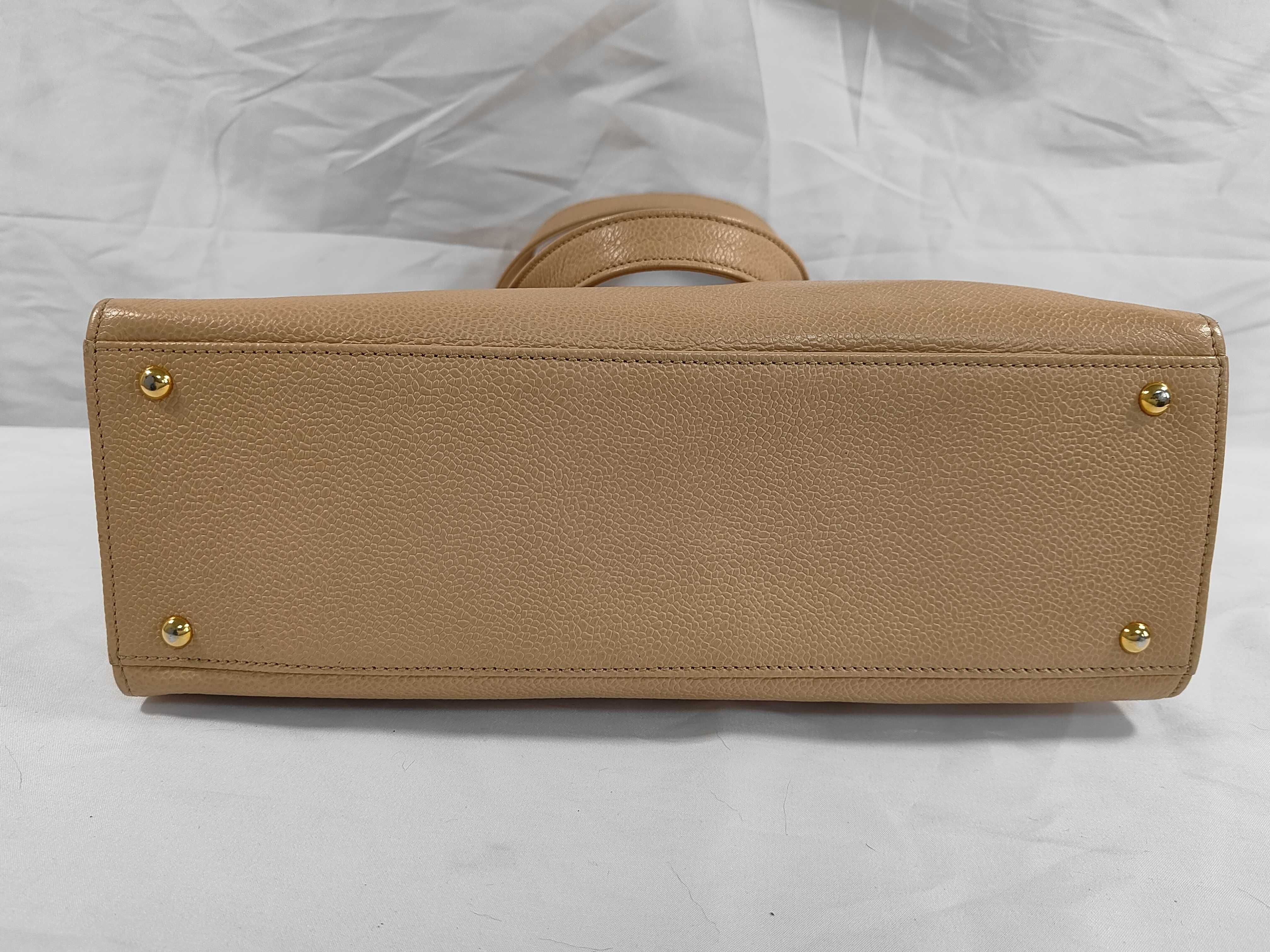 Caviar Skin Logo Handbag — view 9