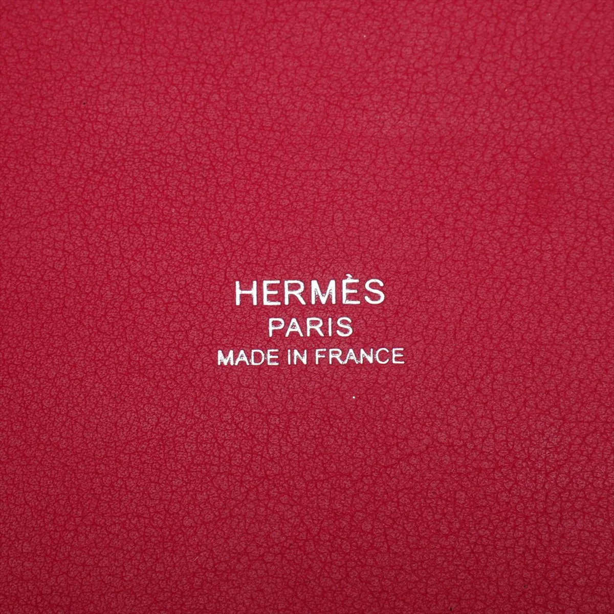 Hermès Ambier 27 PM Toile H x Veau Swift Beige x Framboise Z: 2021 — view 9