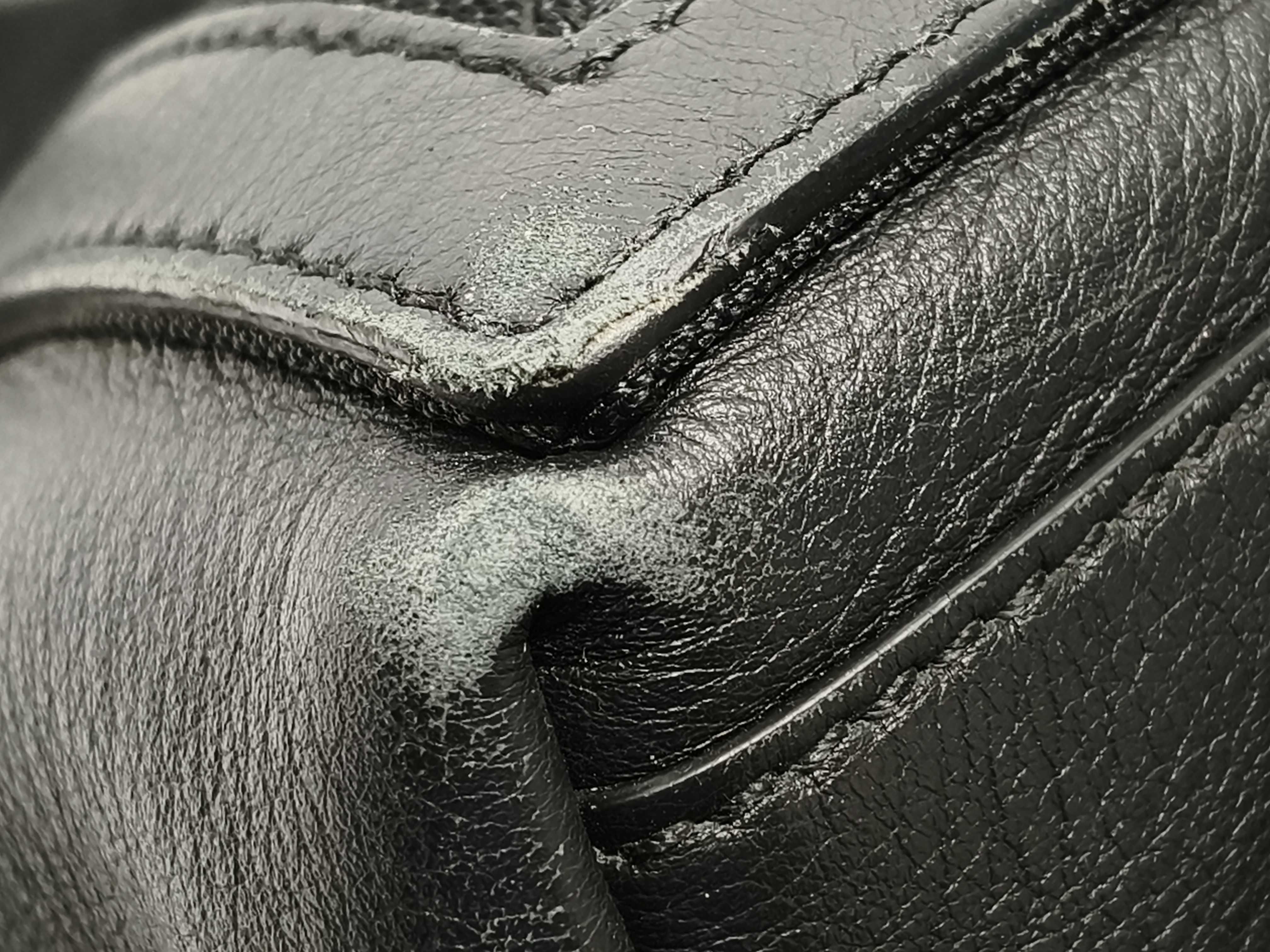 Navy Cabas Leather Handbag Black 339933 Tote Bag — view 6