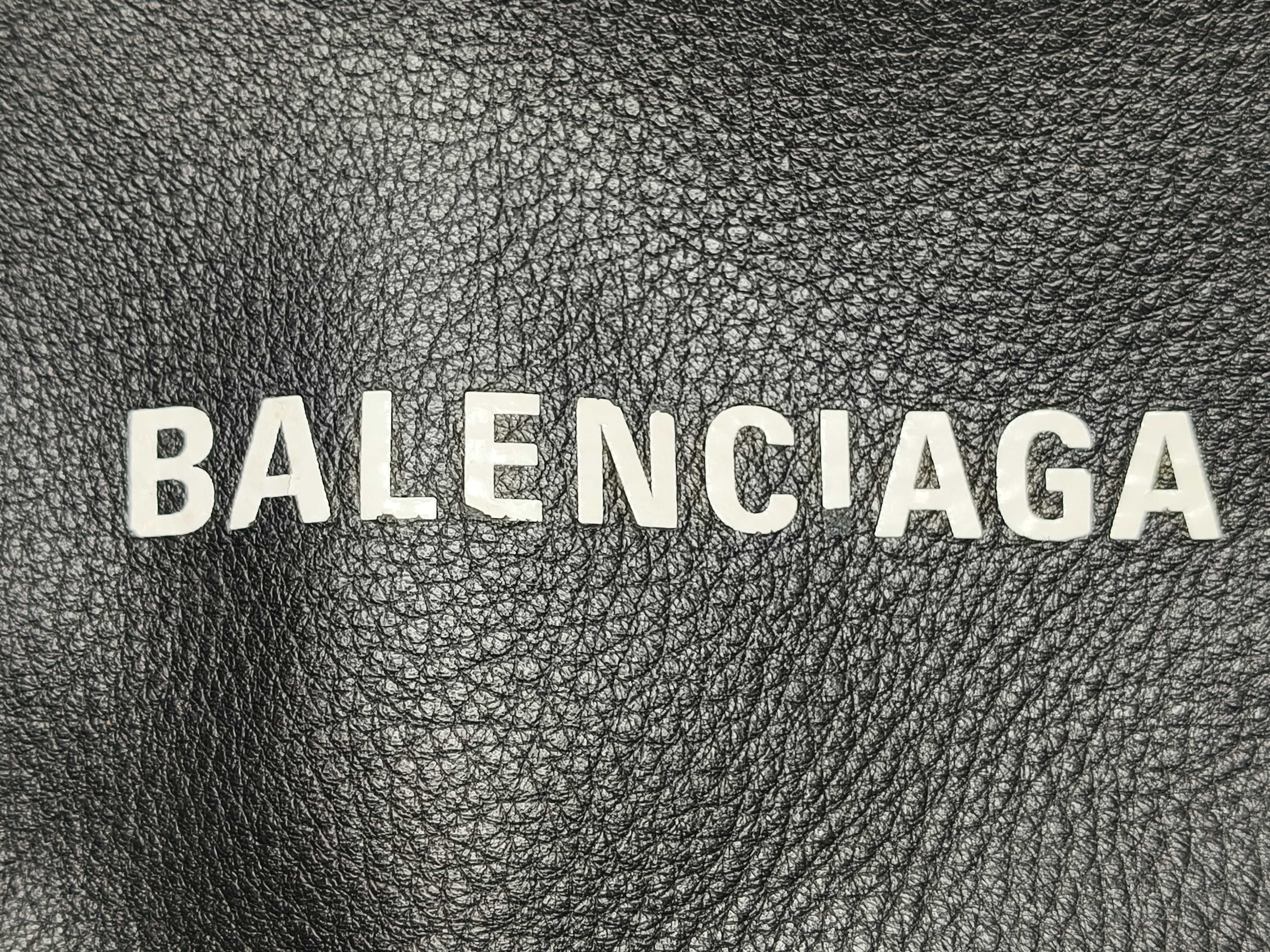 Navy Cabas Leather Handbag Black 339933 Tote Bag — view 10