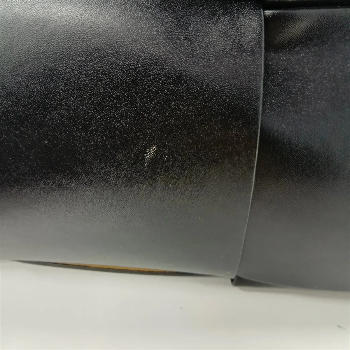 Maxi Intrecciato The Arco Large Leather Tote Bag, Black — view 11
