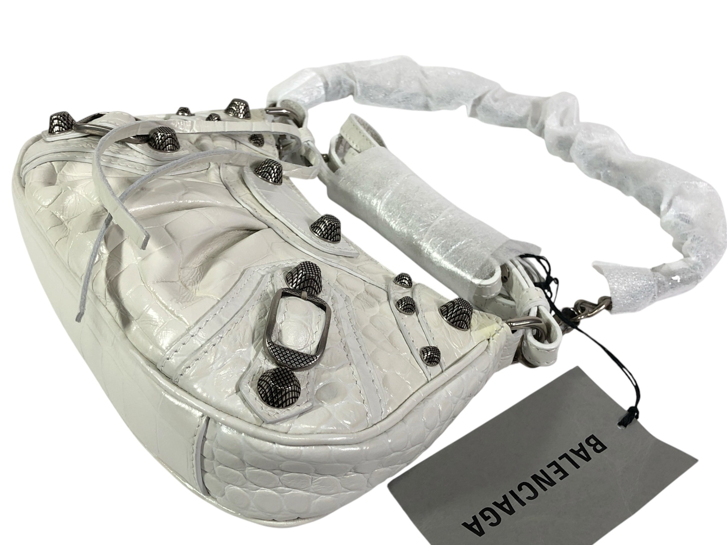 Unused, with tags attached. Balenciaga Le Cagoll XS 2-way bag. — view 4