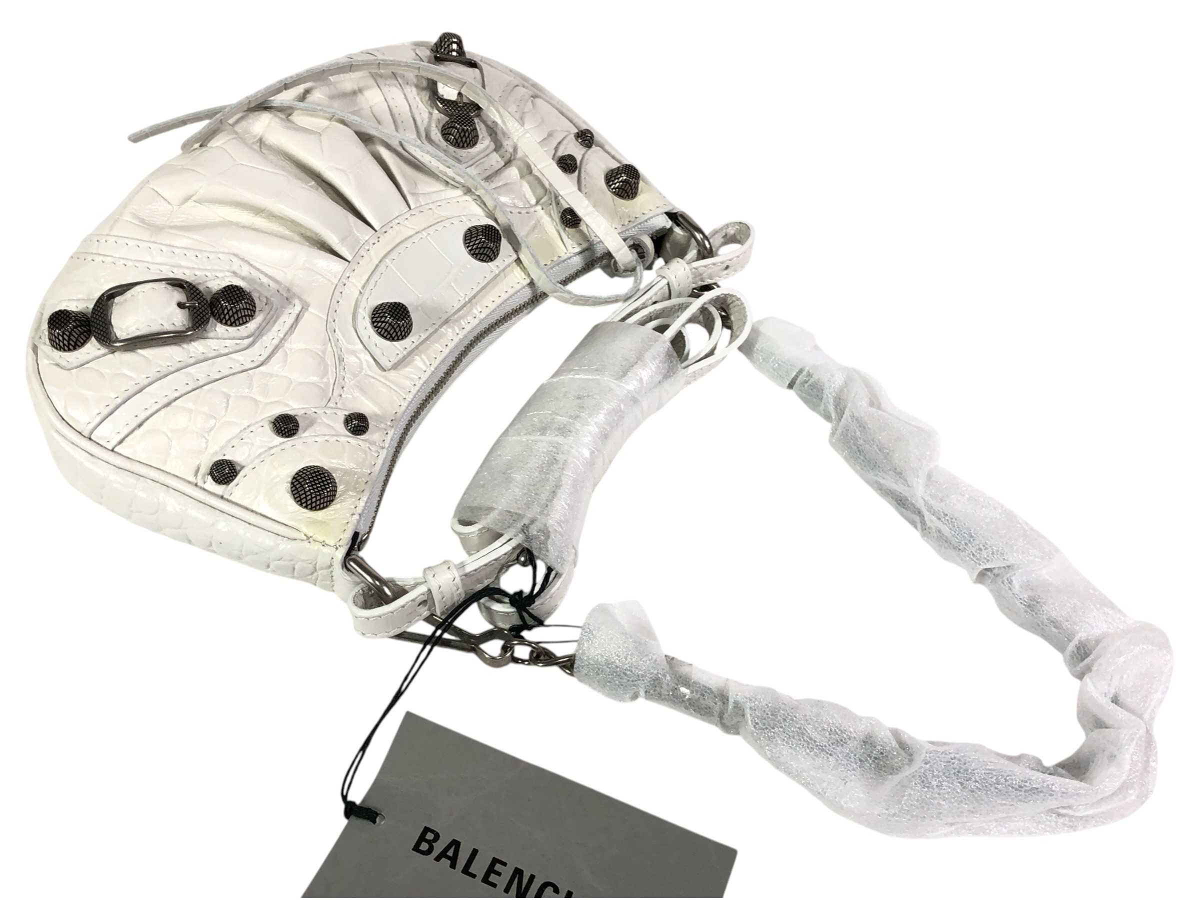 Unused, with tags attached. Balenciaga Le Cagoll XS 2-way bag. — view 5