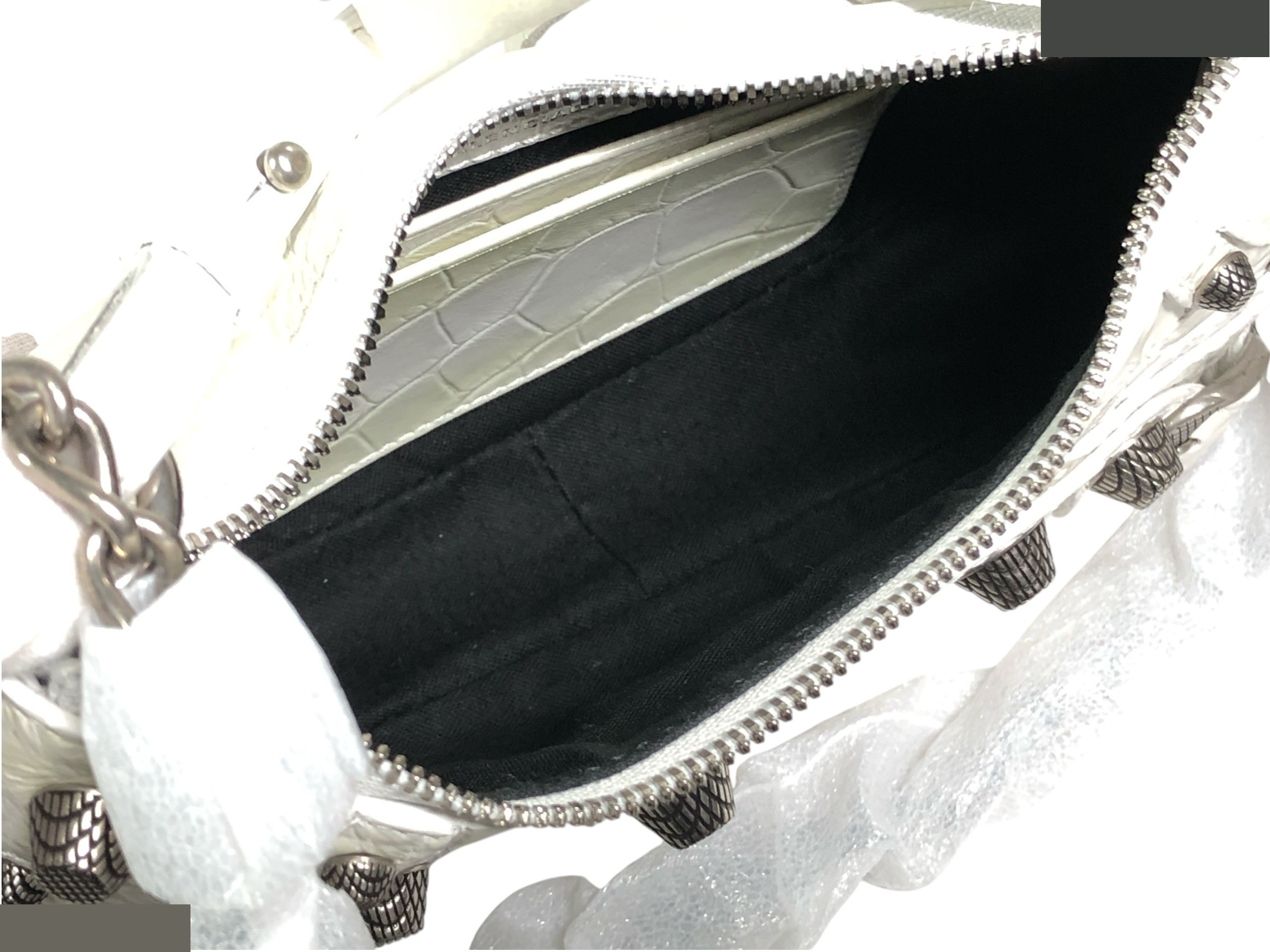 Unused, with tags attached. Balenciaga Le Cagoll XS 2-way bag. — view 10
