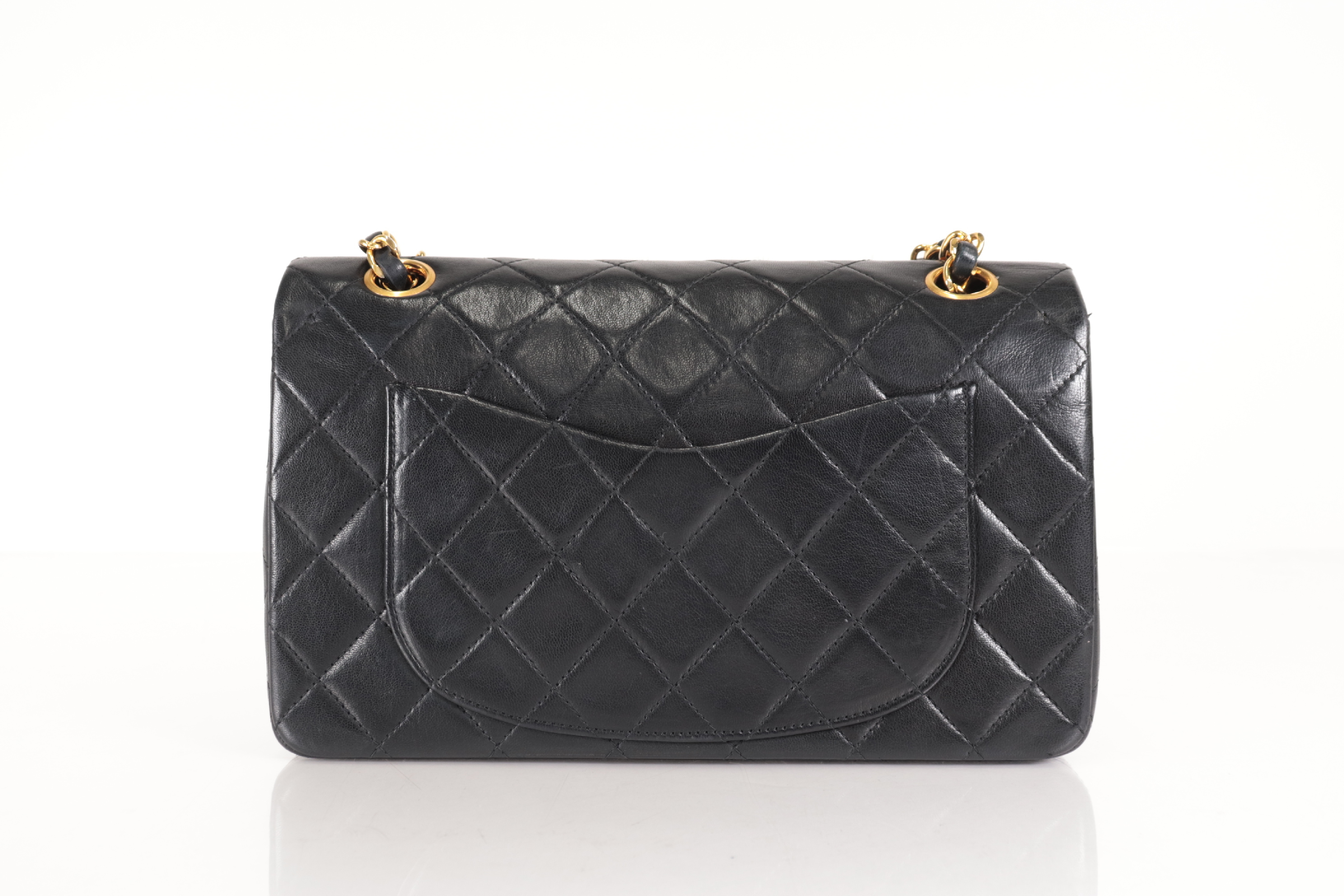 W-flap 23 Lambskin Chain Shoulder Bag (Serial No. 12) — view 3
