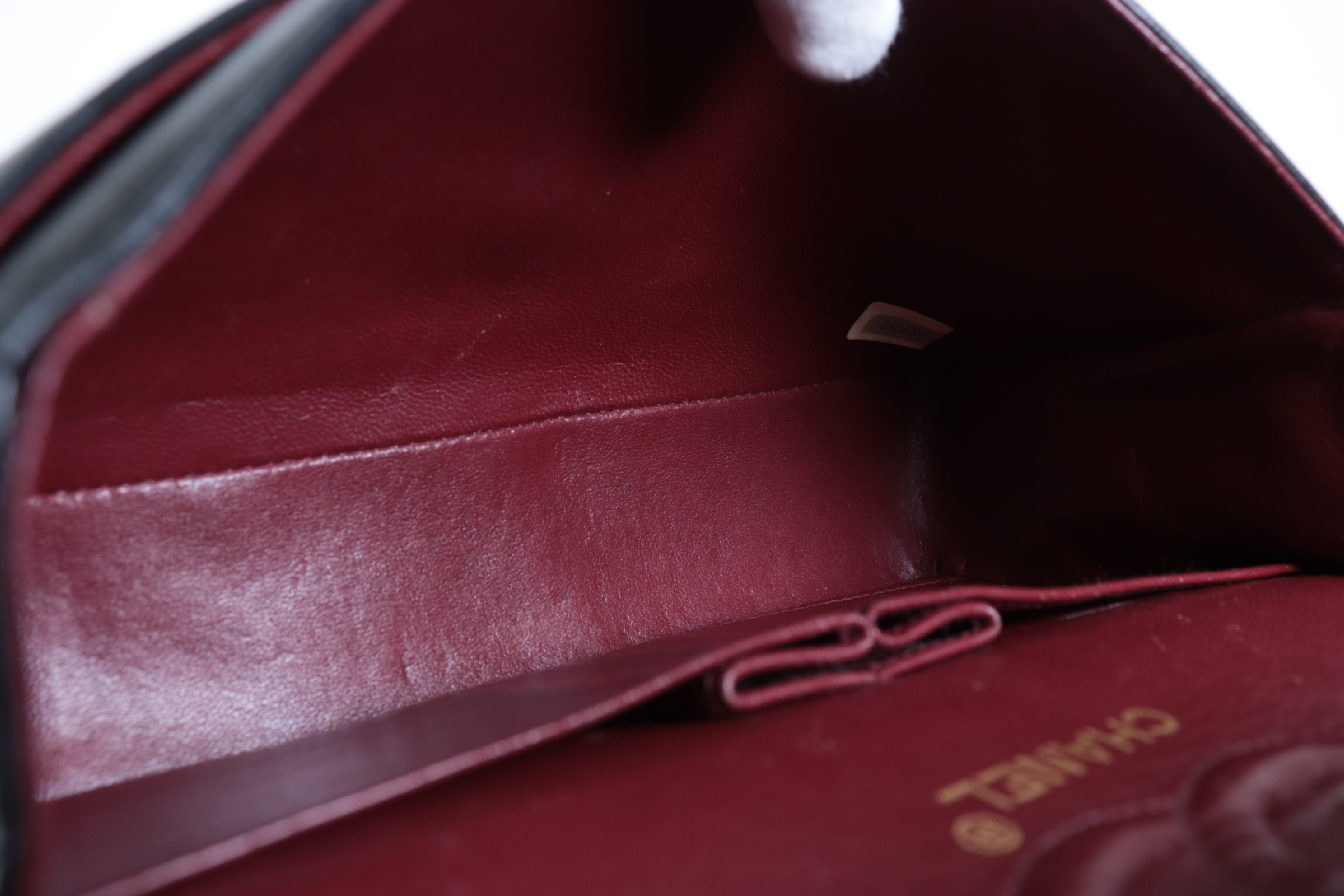 W-flap 23 Lambskin Chain Shoulder Bag (Serial No. 12) — view 9