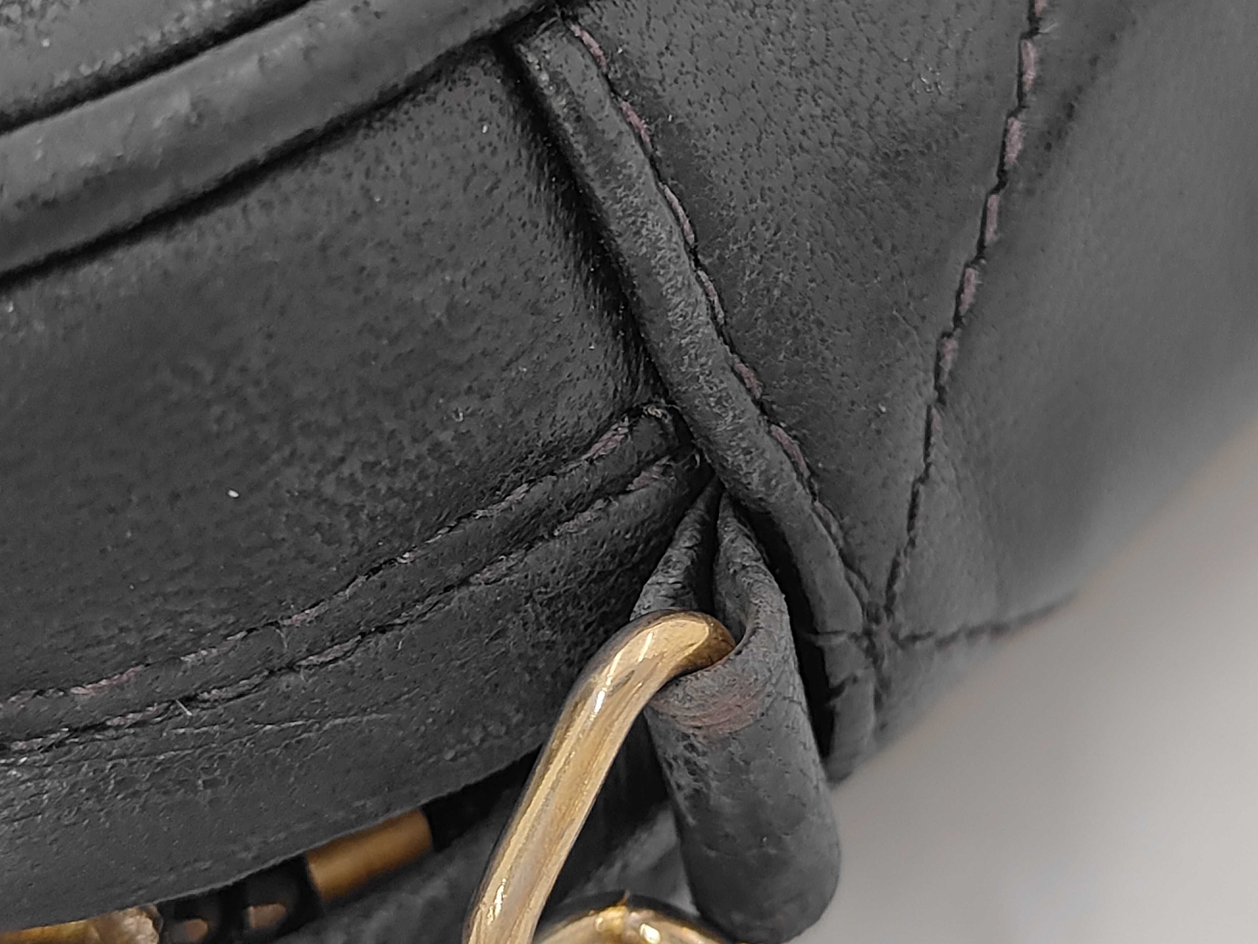 Matelassé Double Coco Mark Fringe Chain Shoulder Bag (Serial Number 0-series) — view 6