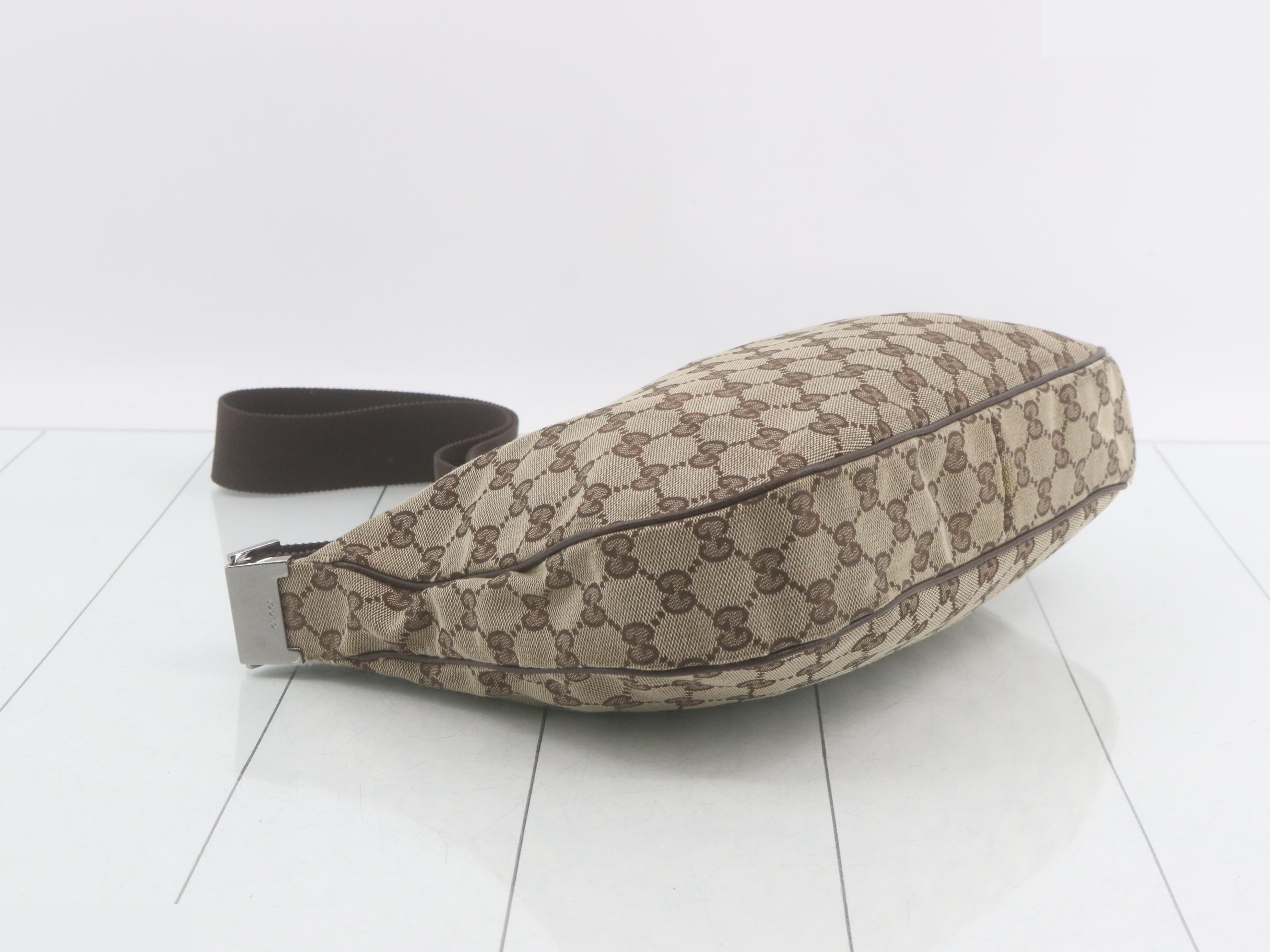 GG Canvas Shoulder Bag, Beige — view 5
