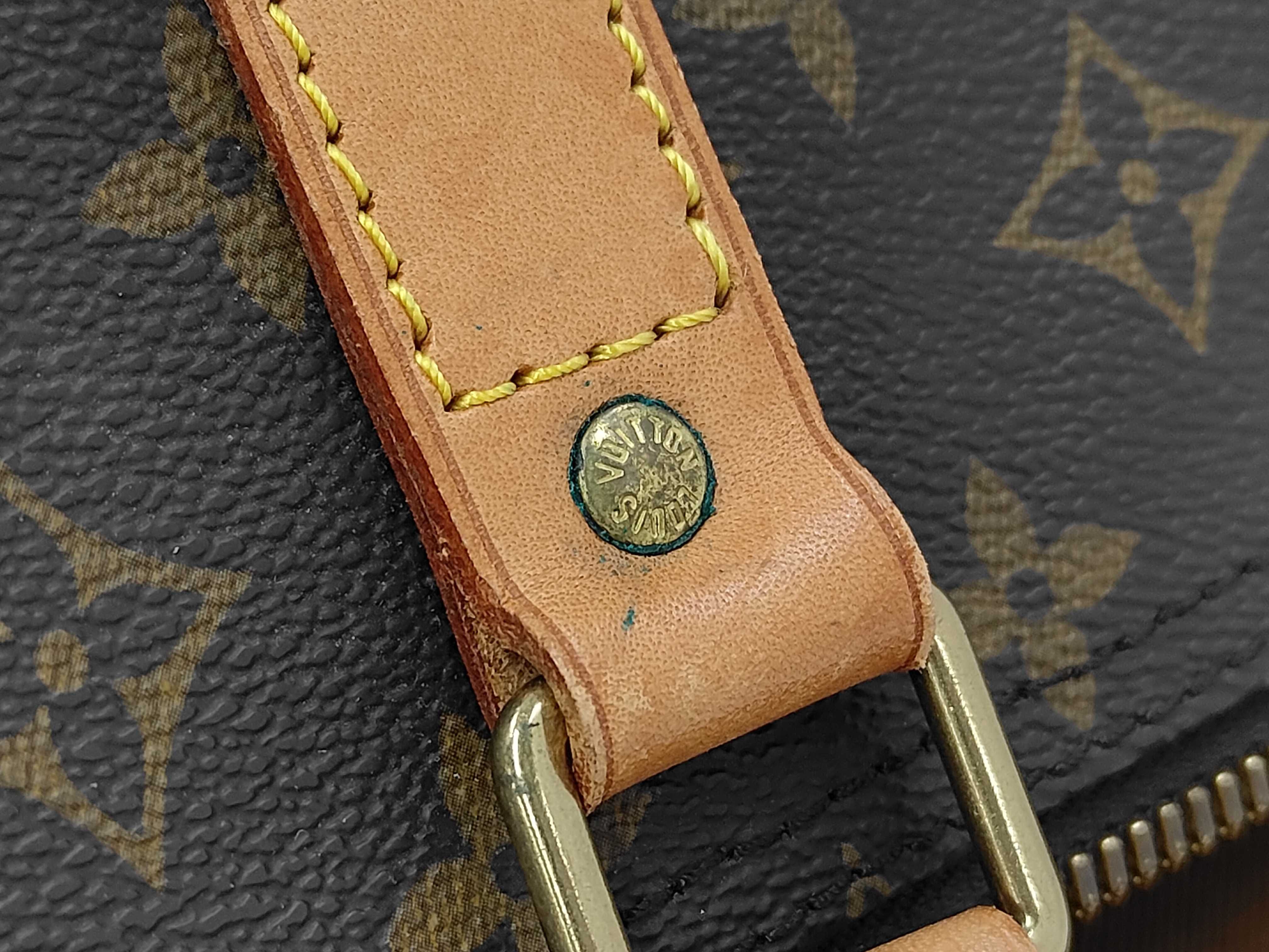 Monogram M41412 Monogram Keepall Bandoulière 60 Boston Bag with Shoulder Strap — view 12