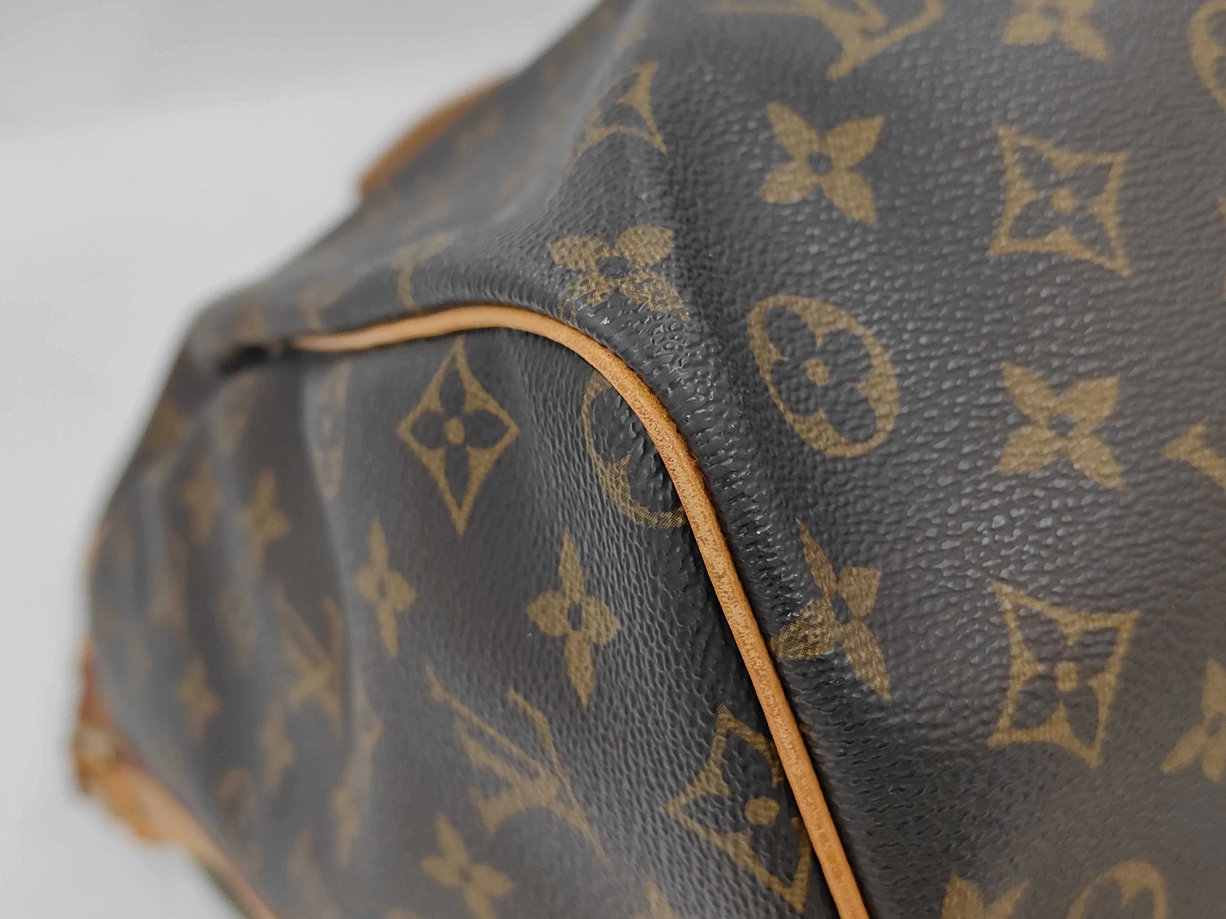 Monogram M41412 Monogram Keepall Bandoulière 60 Boston Bag with Shoulder Strap — view 9
