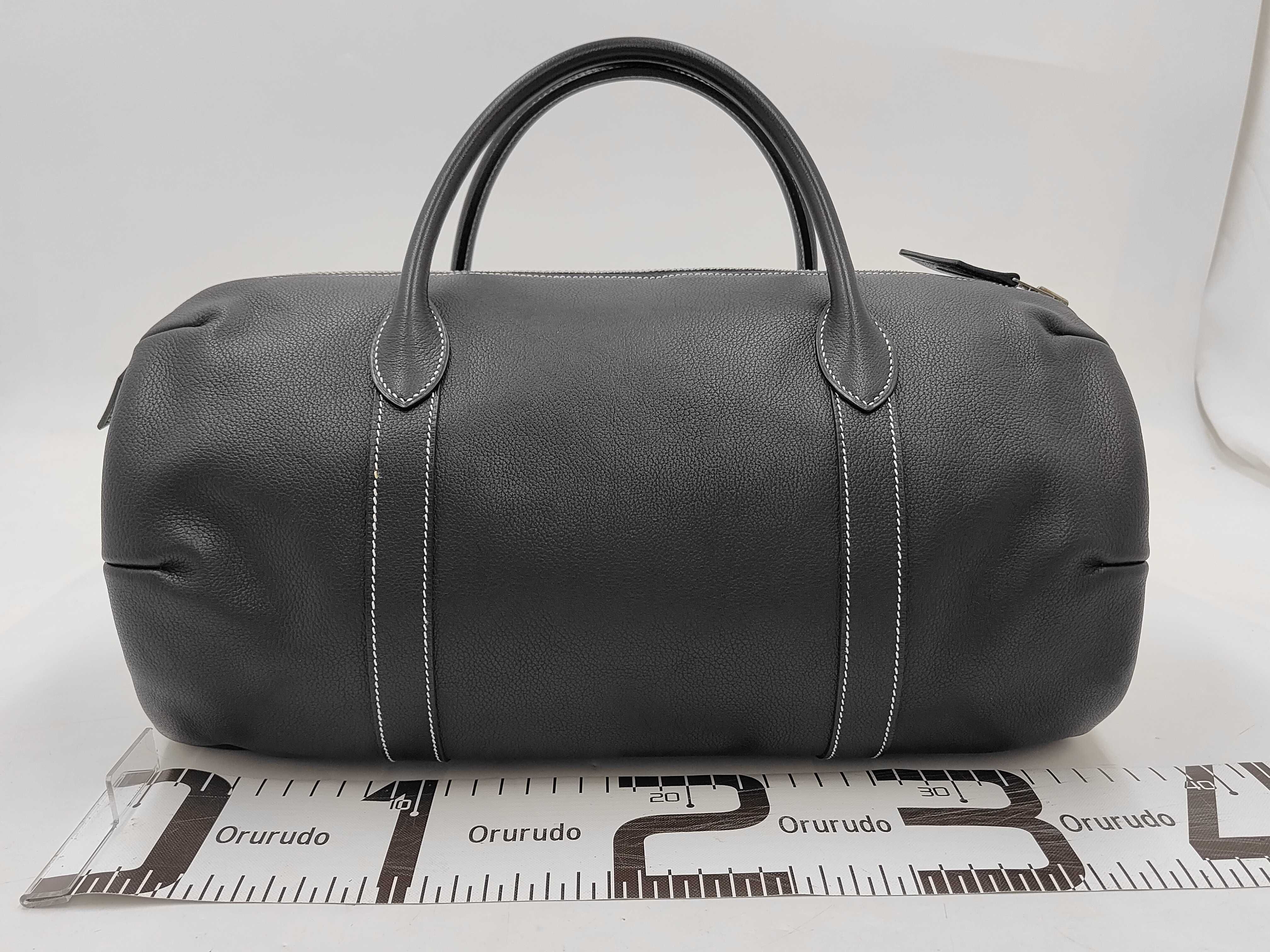 Polochon handbag (navy blue) — view 2