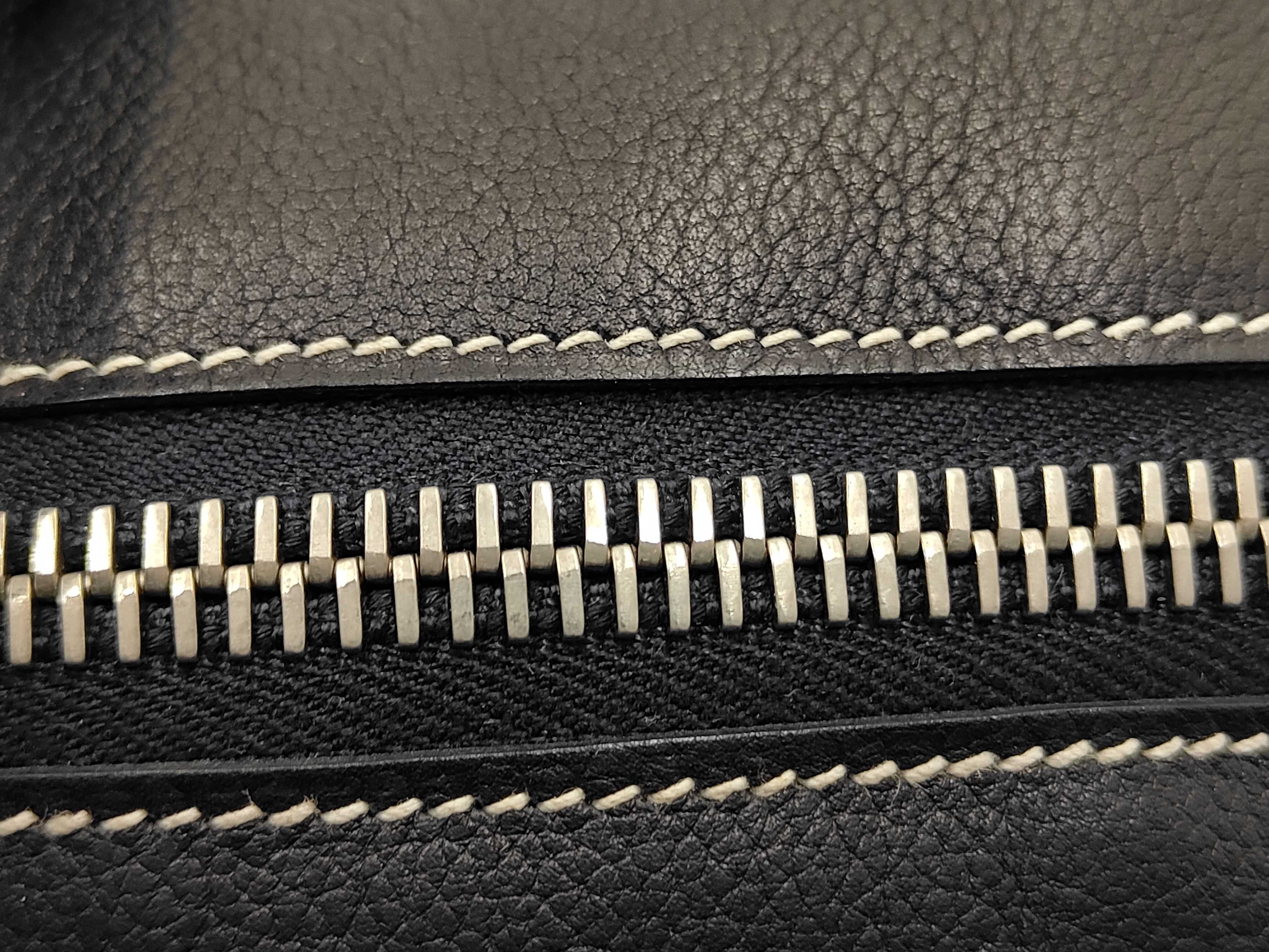Polochon handbag (navy blue) — view 6