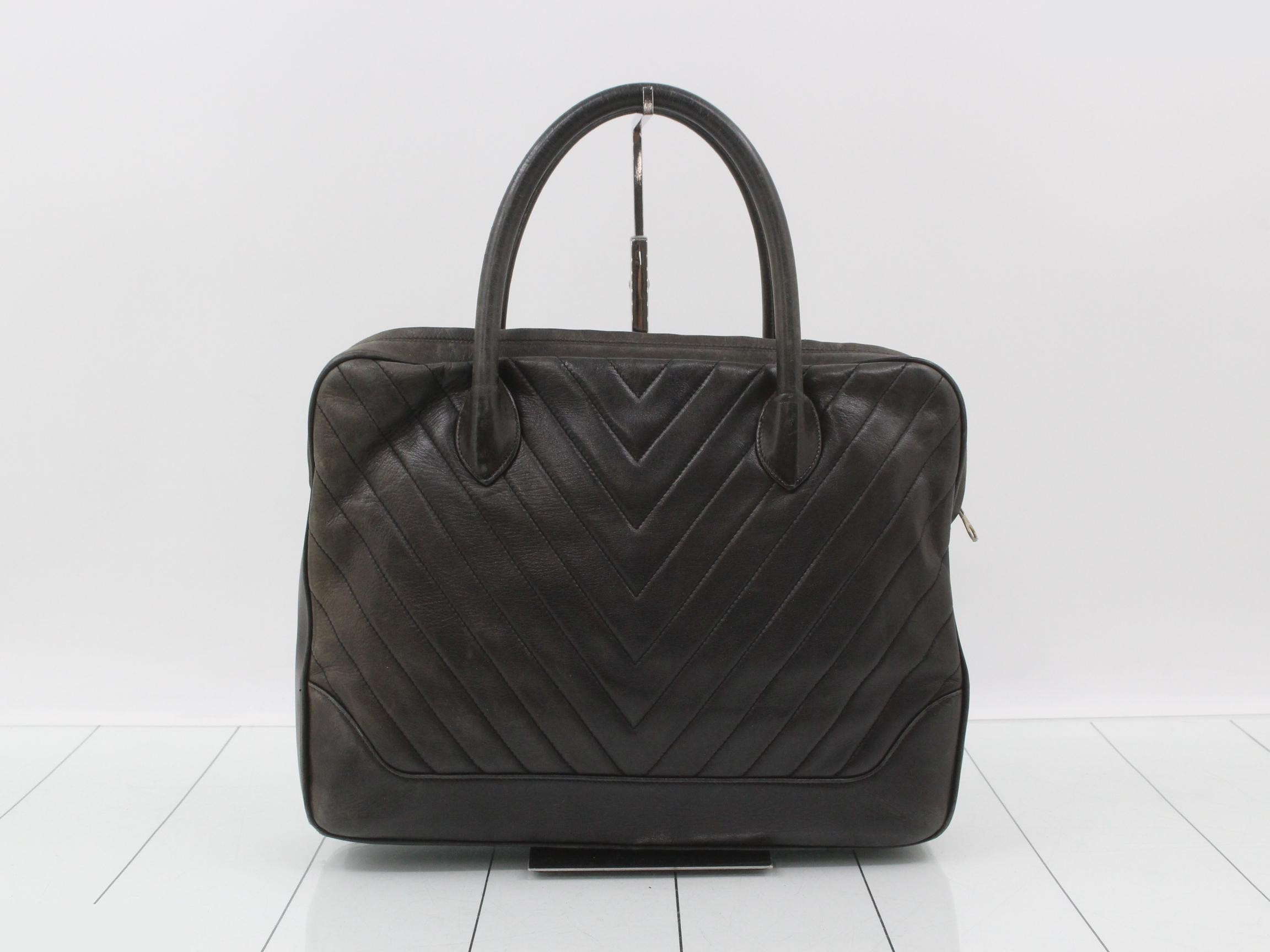 V-stitch handbag — view 2