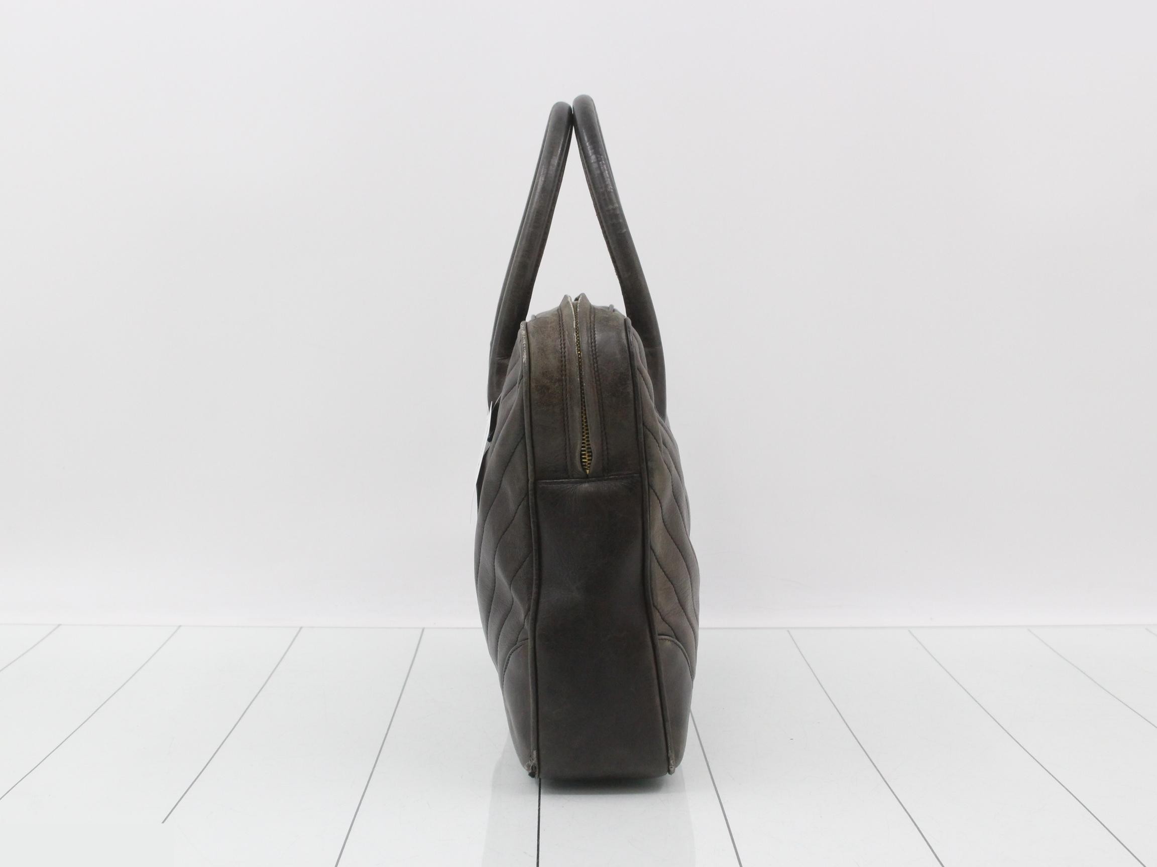V-stitch handbag — view 3